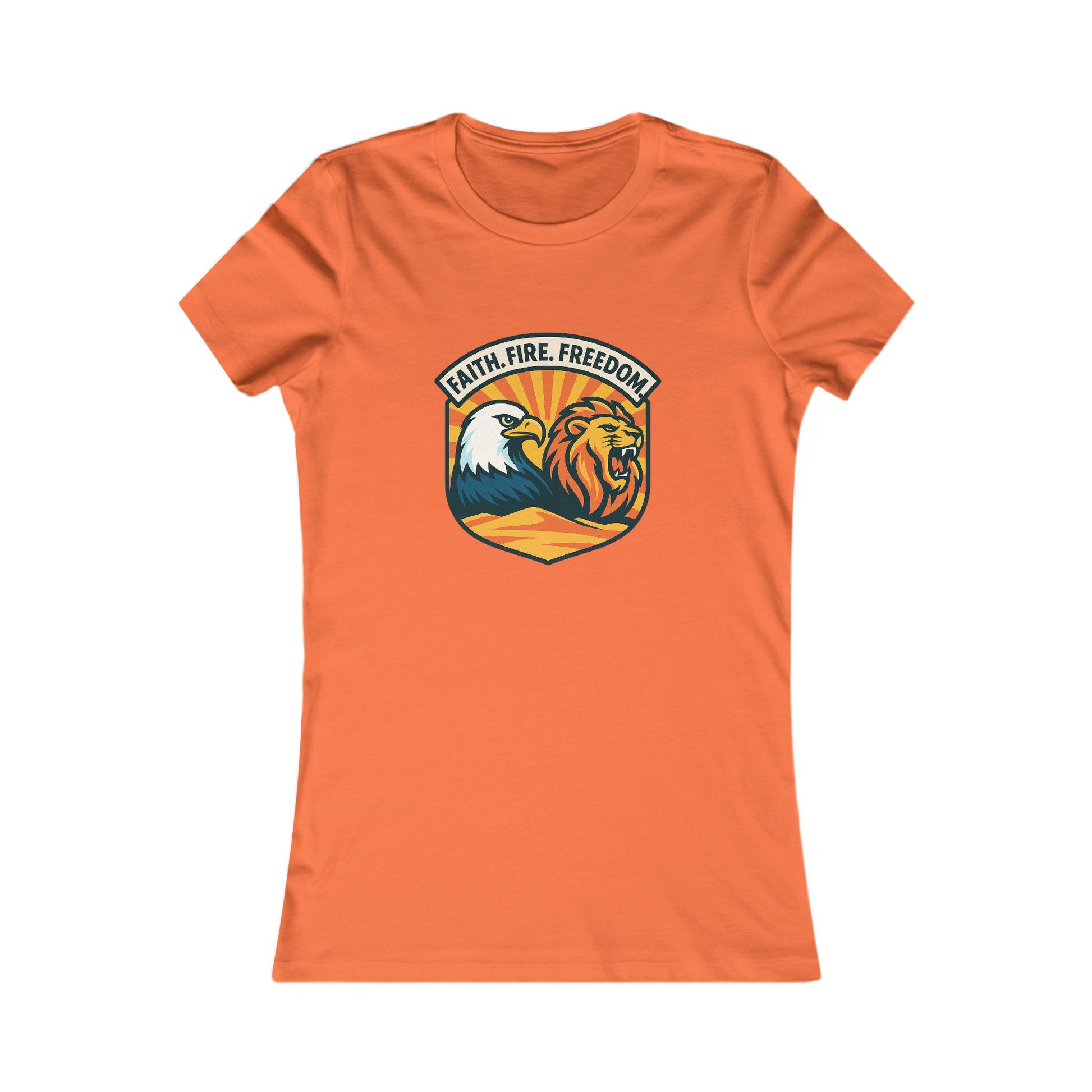 Lions Eagles Rise Women's Favorite Tee - American Zionist