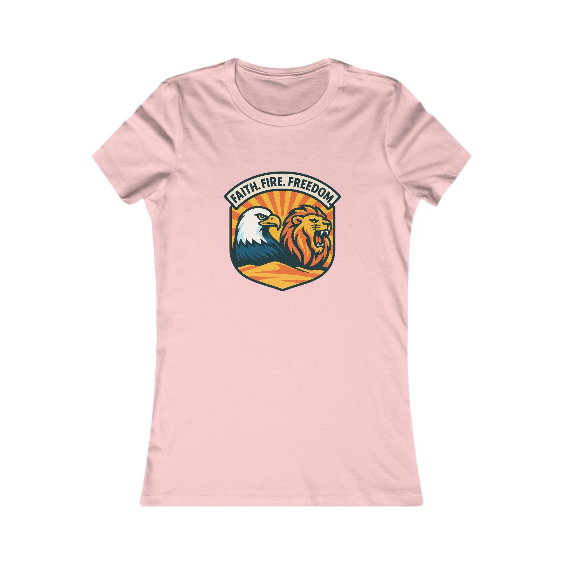 Lions Eagles Rise Women's Favorite Tee - American Zionist