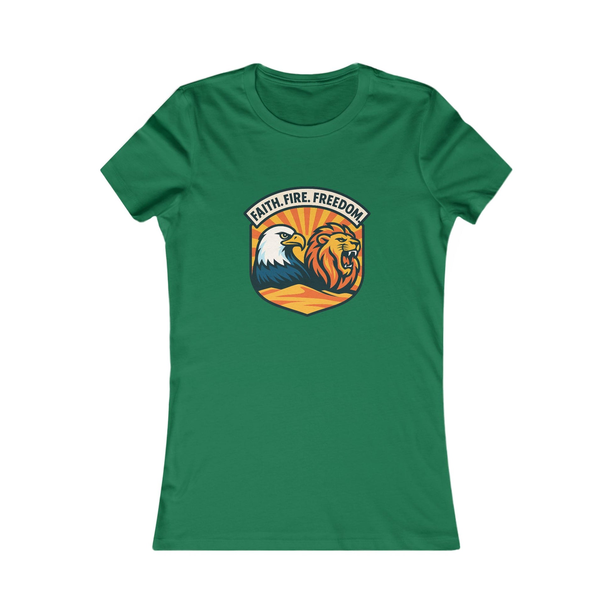 Lions Eagles Rise Women's Favorite Tee - American Zionist