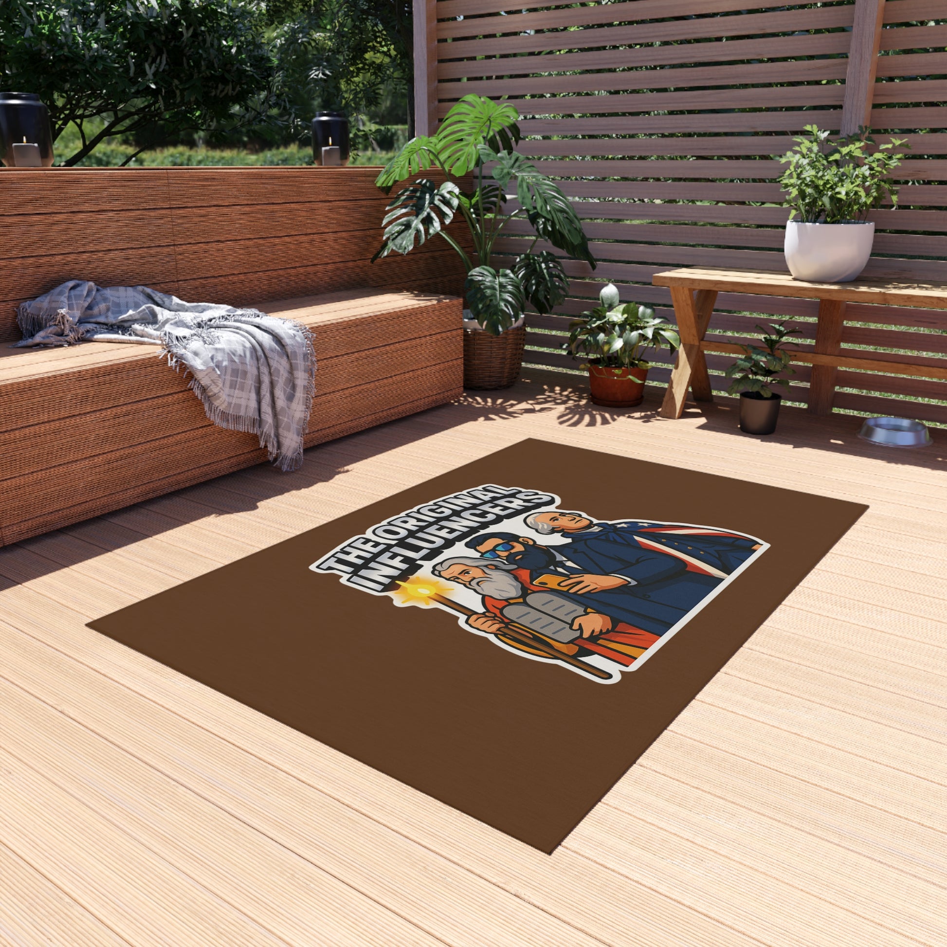 Original Influencers Outdoor Rug - American Zionist