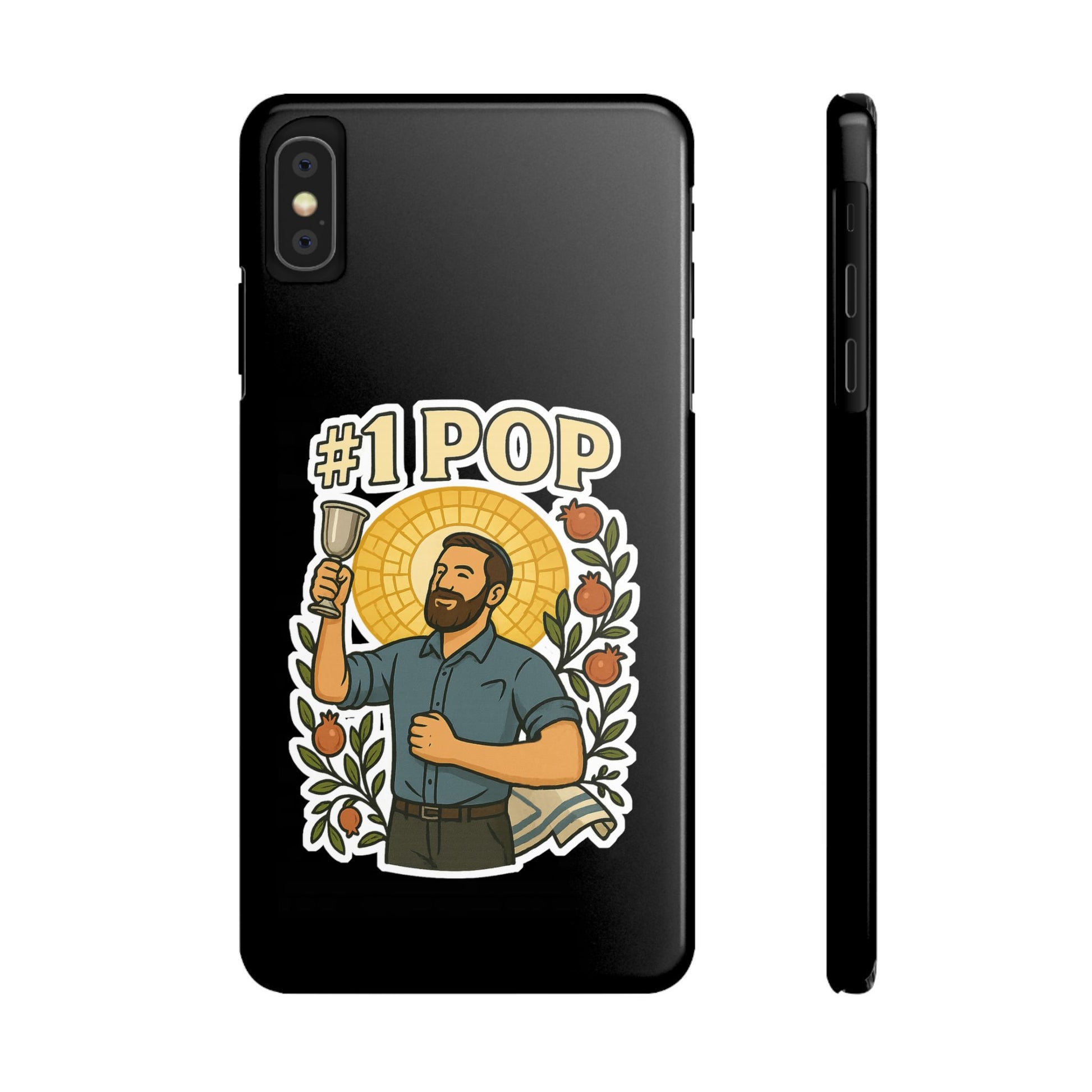 1 Pop Slim Phone Cases - American Zionist