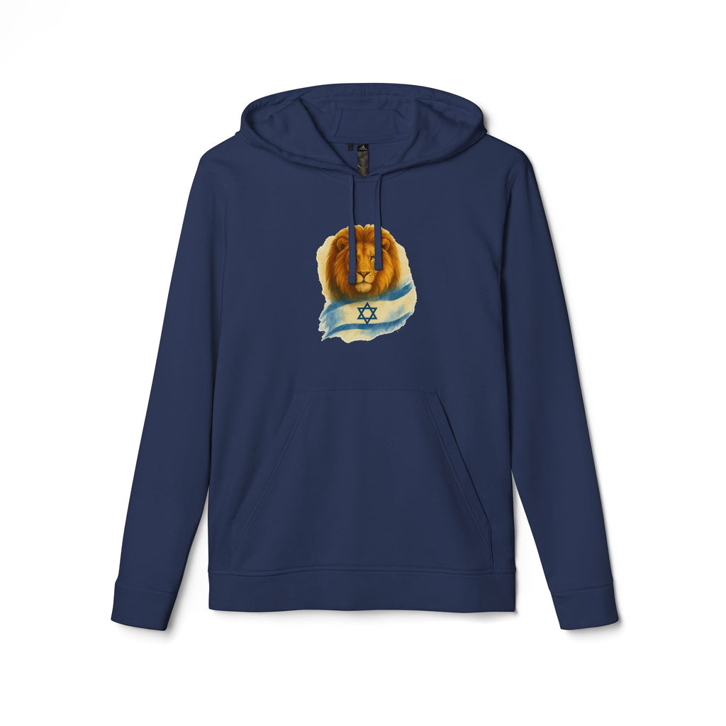Lion Of Israel Adidas Unisex Fleece Hoodie