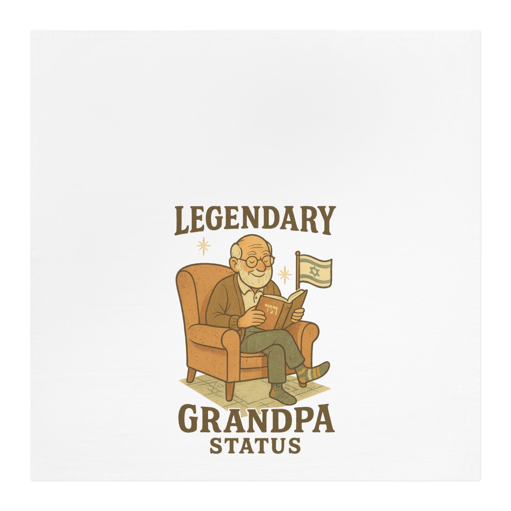 Legendary Grandpa Tea Towel - American Zionist