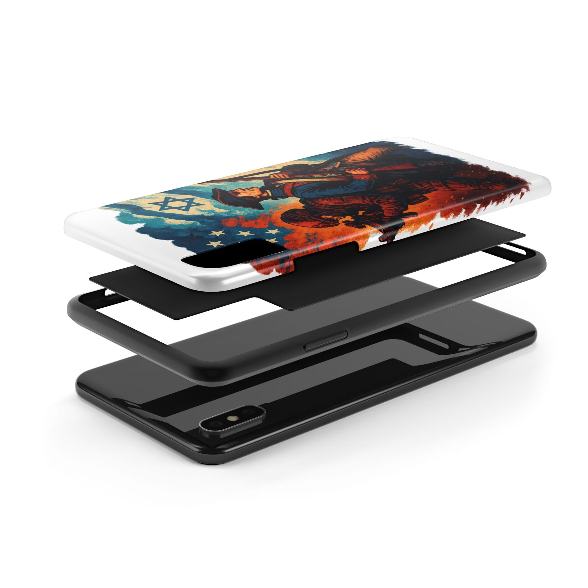 Defenders Across Generations Tough Phone Cases - American Zionist