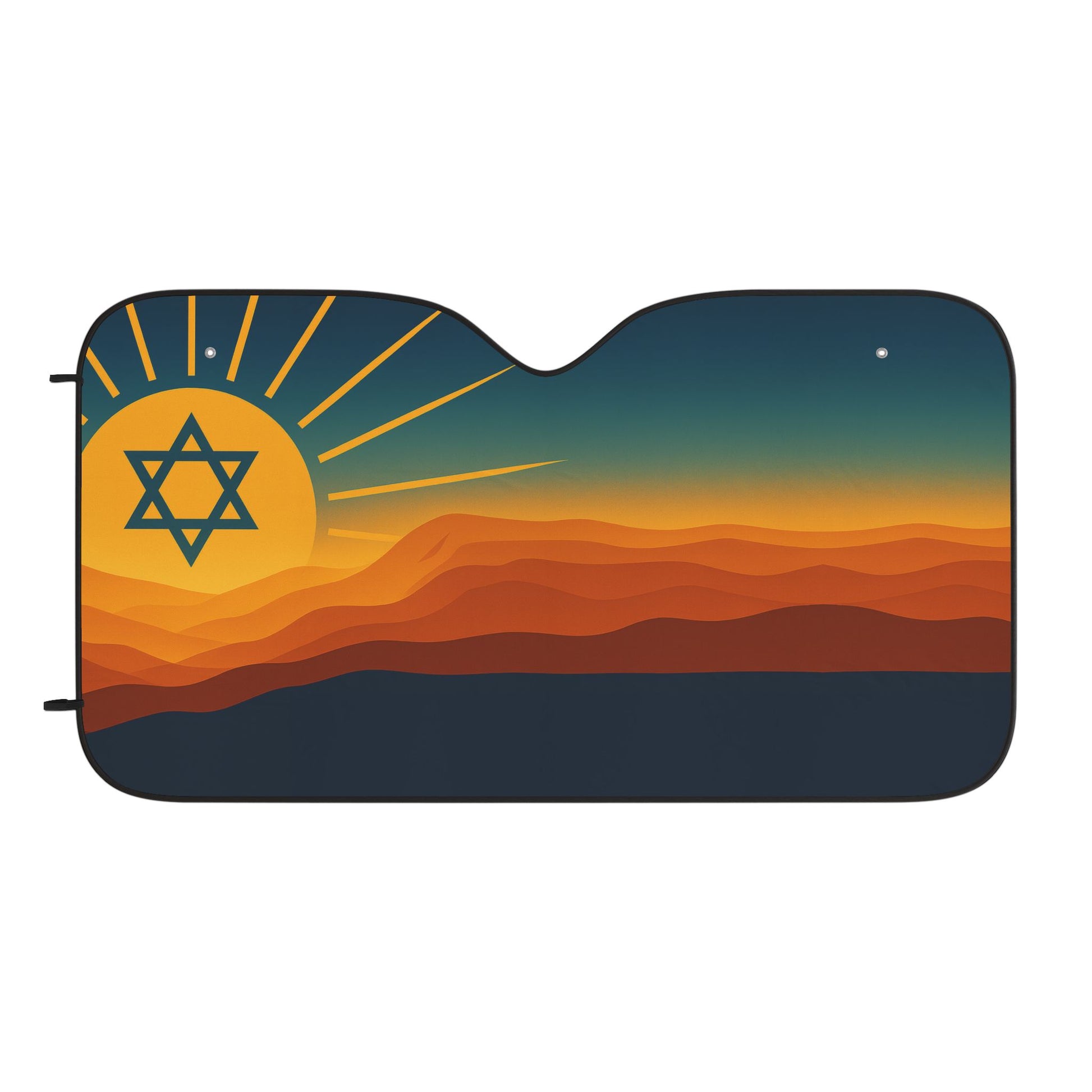 Promise At Dawn Car Sun Shades - American Zionist