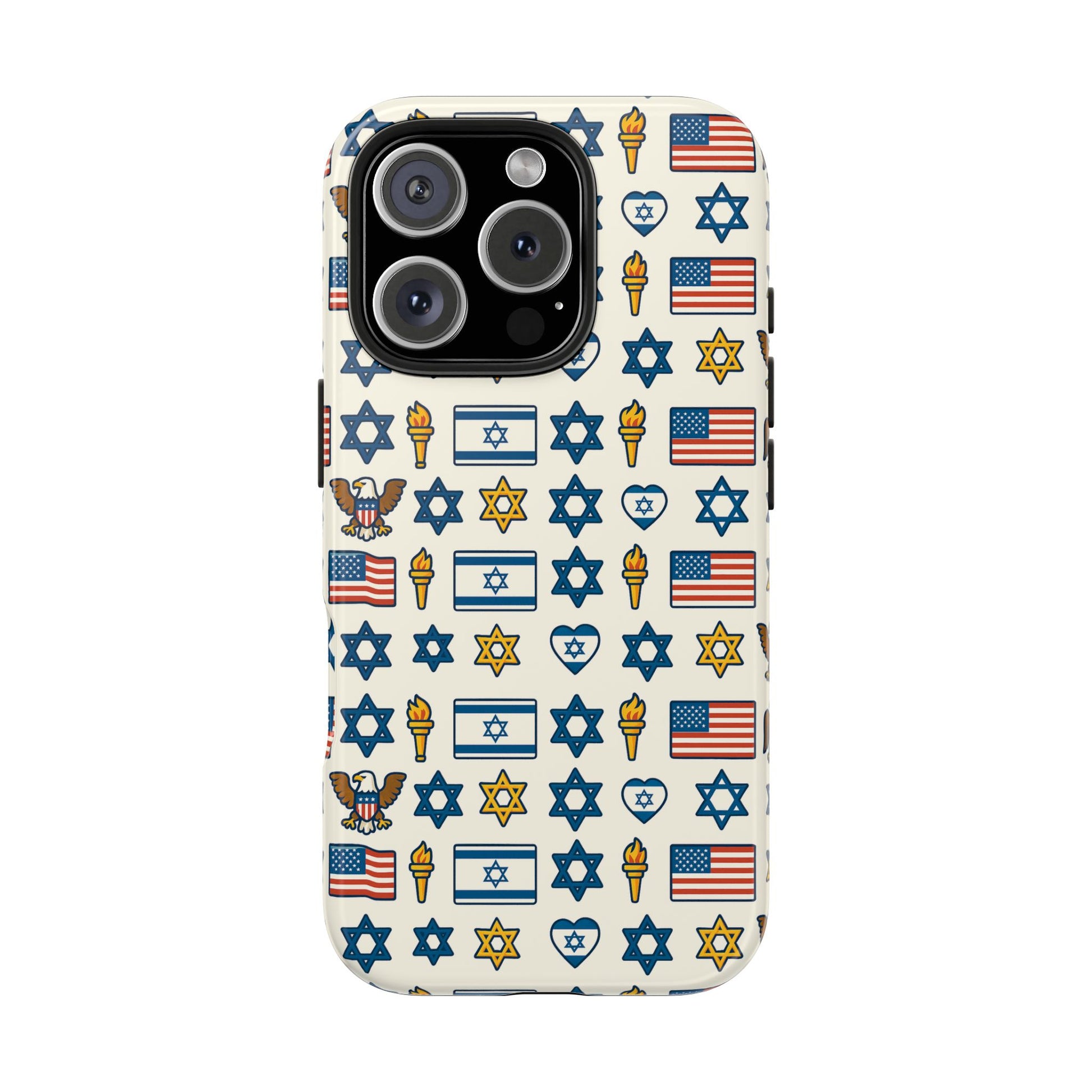 Symbol Of Shared Freedom Tough Phone Cases - American Zionist
