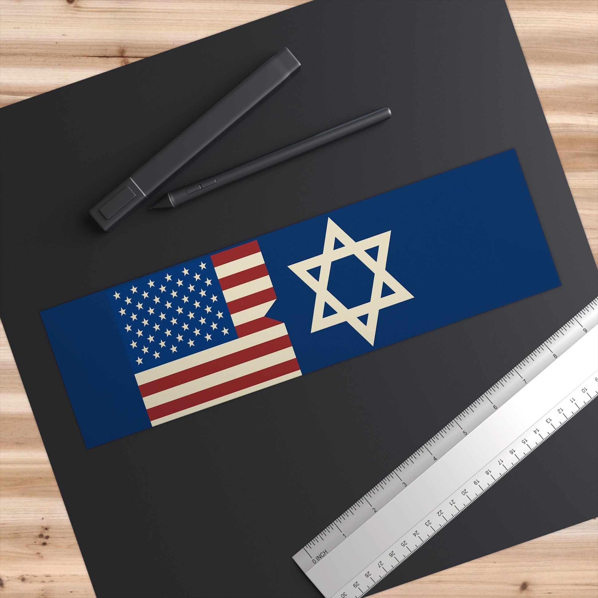 Blue Proud American Zionist Bumper Stickers - American Zionist