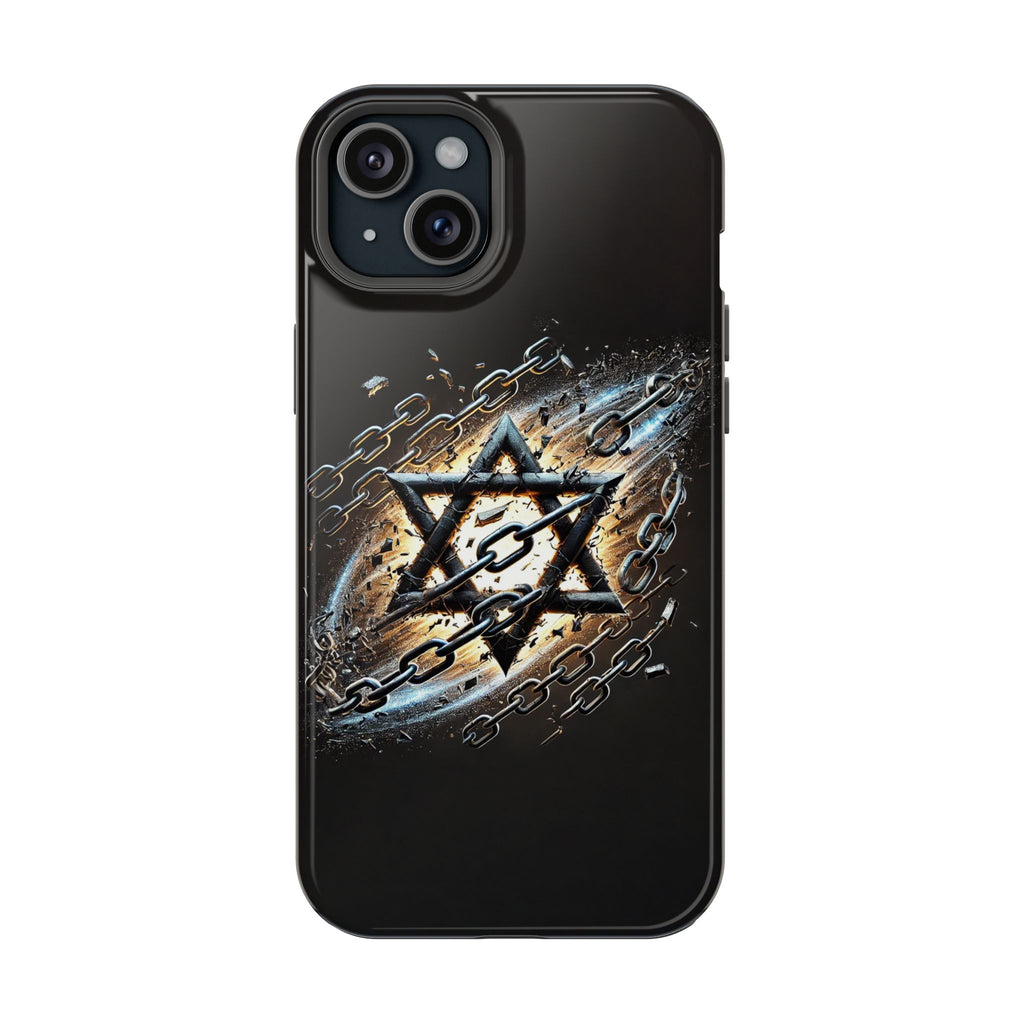 Galaxy Star of David Magnetic Tough Cases - American Zionist