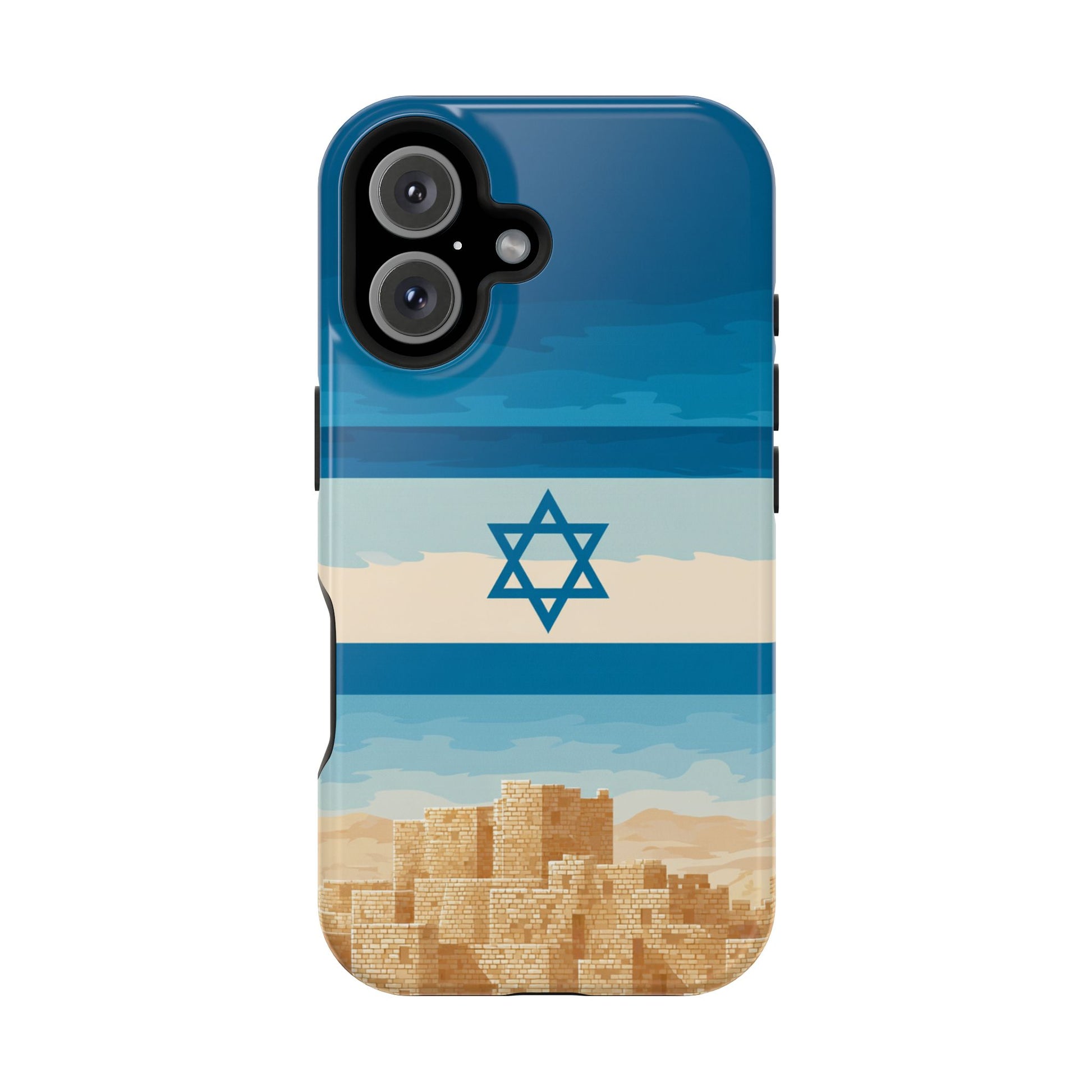 Israel Sand City Magnetic Tough Cases - American Zionist