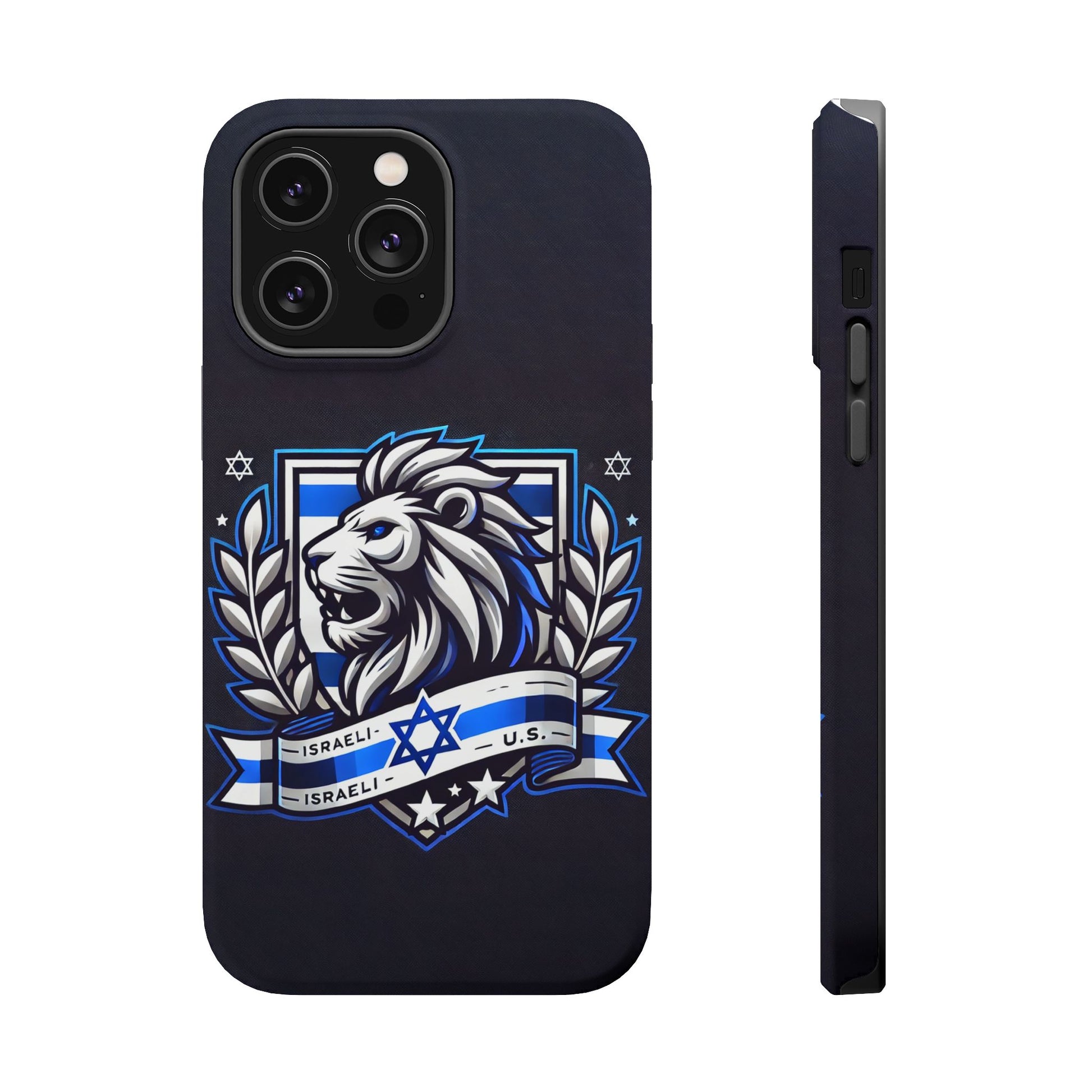 Lion of Judah Crest Magnetic Tough Cases - American Zionist