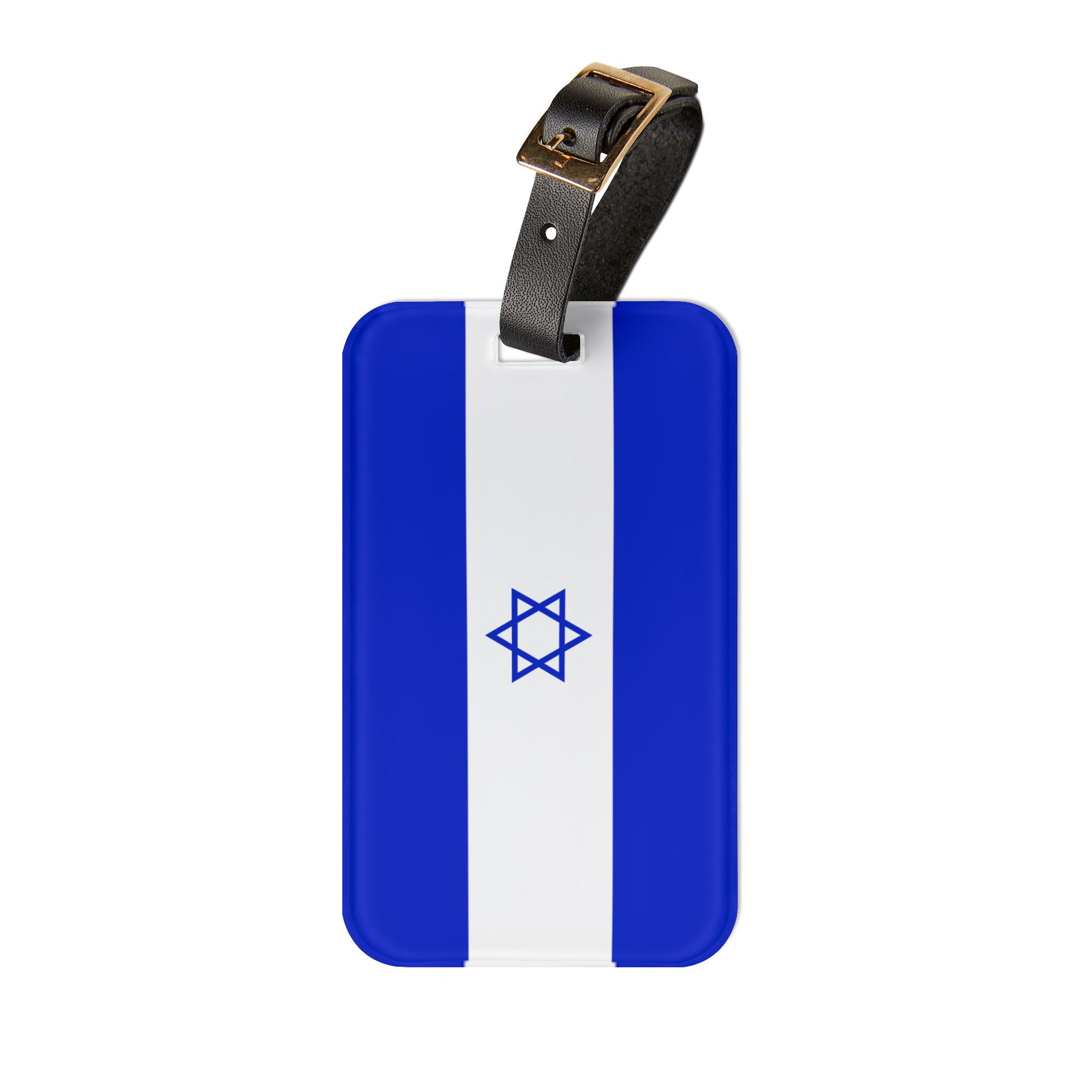 Israel Flag Luggage Tag - American Zionist
