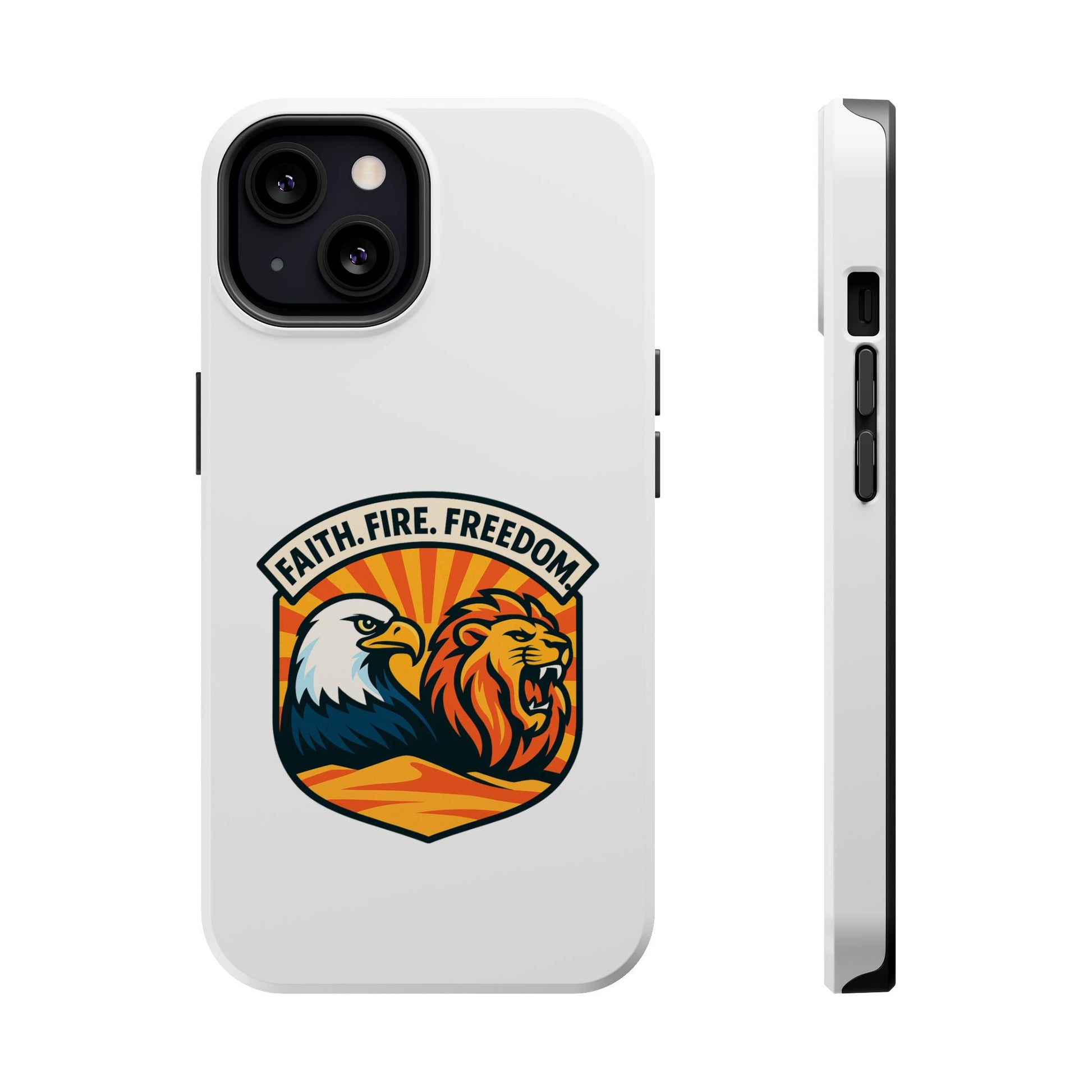 Lions Eagles Rise Magnetic Tough Cases - American Zionist
