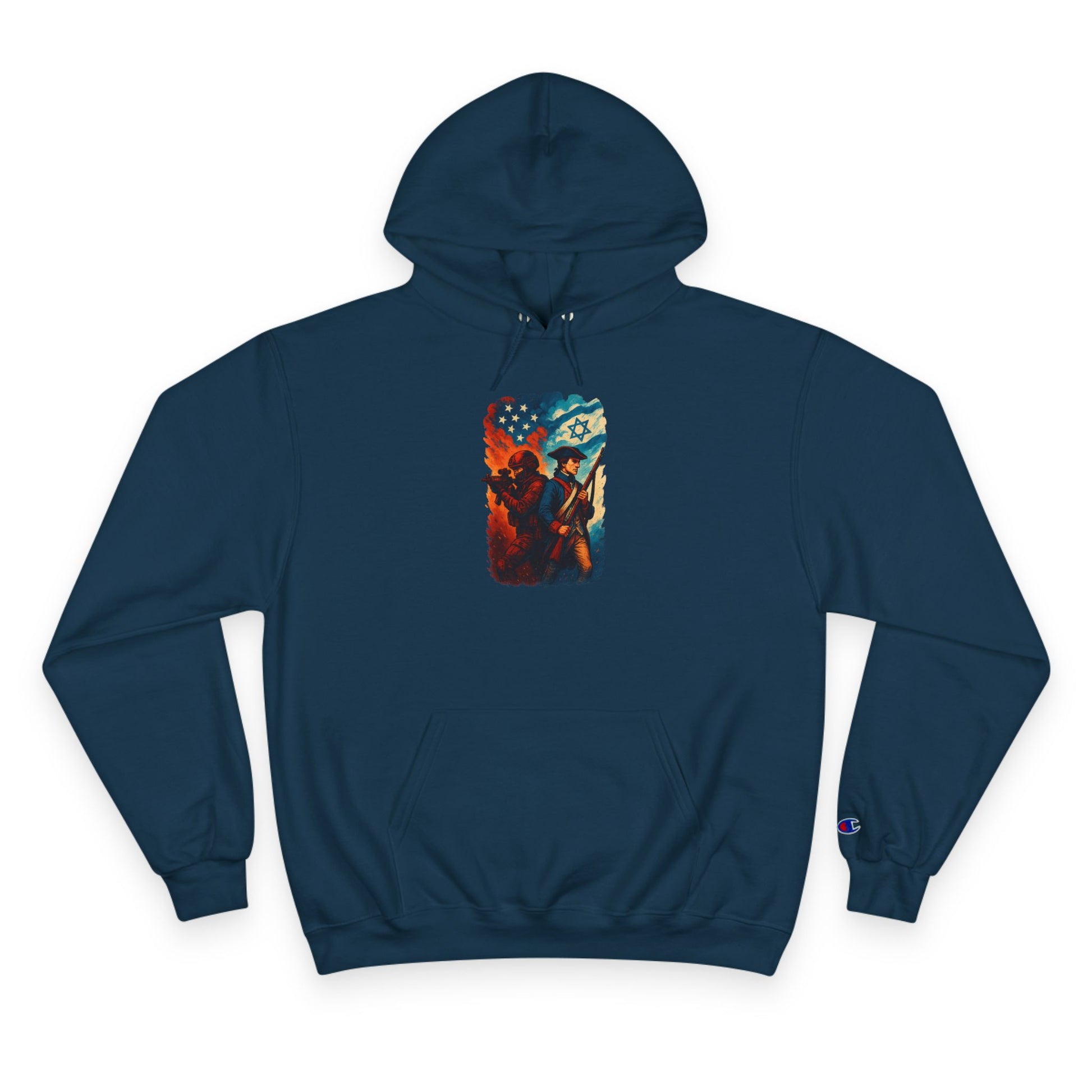 Defenders Across Generations Champion Hoodie - American Zionist