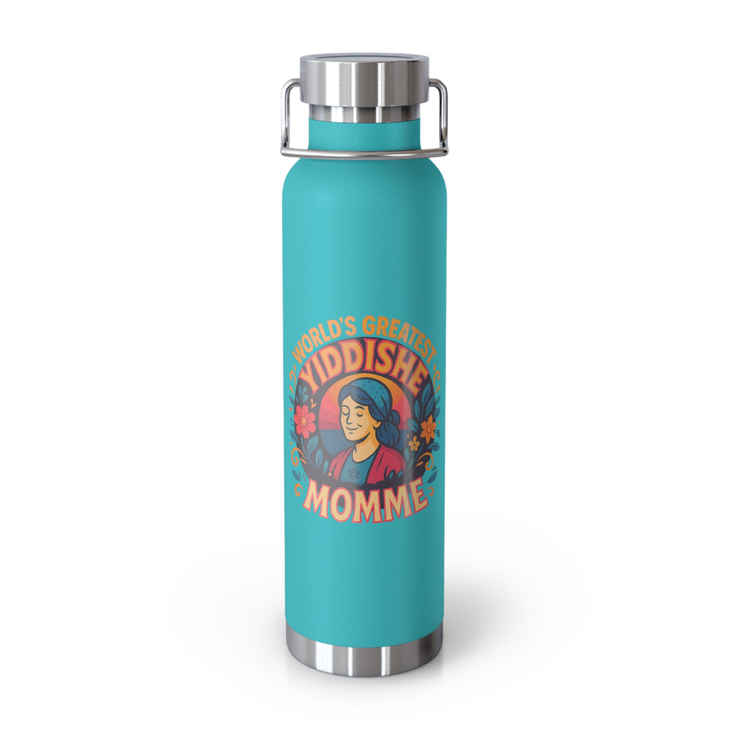 Yiddishe Momme Copper Vacuum Insulated Bottle, 22oz - American Zionist