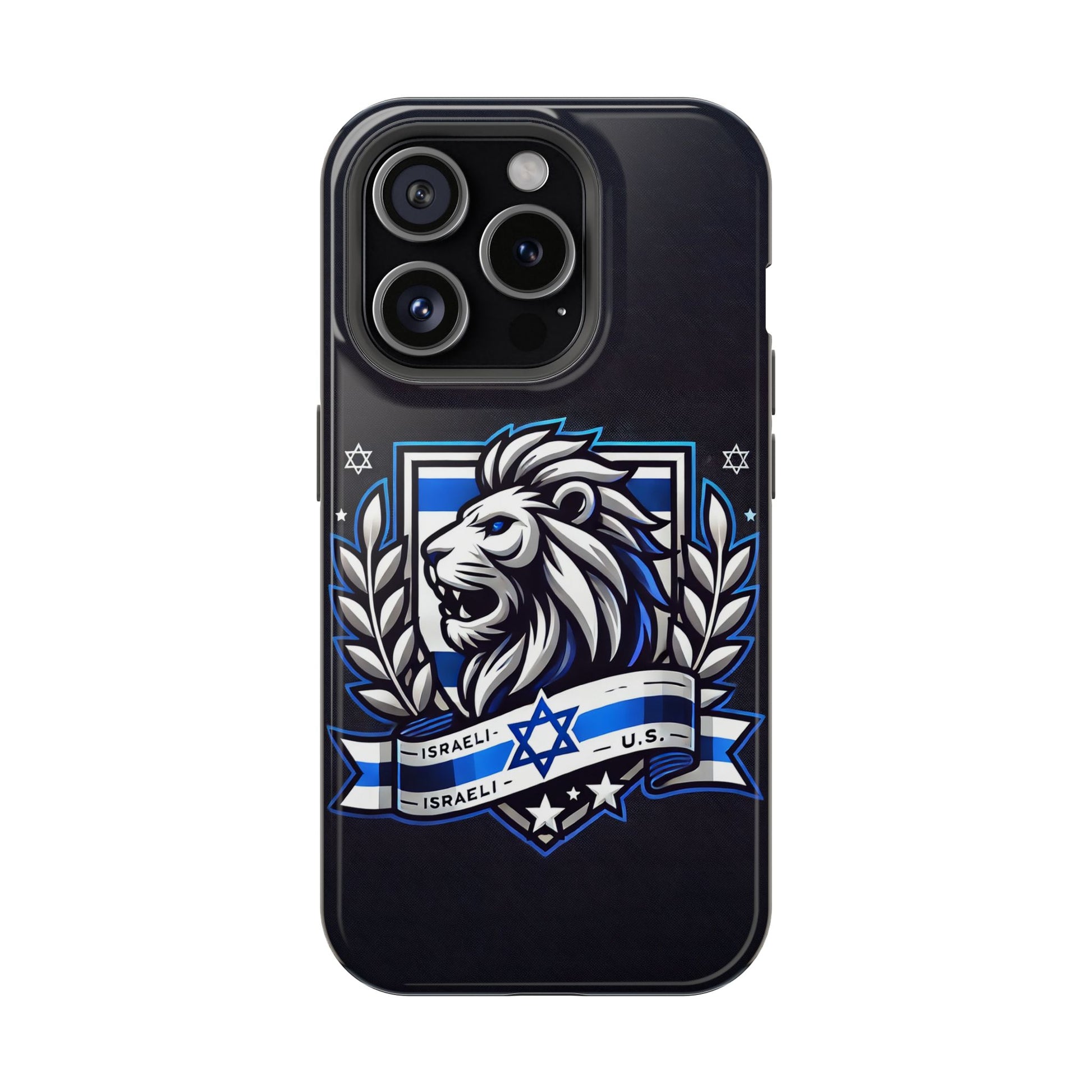 Lion of Judah Crest Magnetic Tough Cases - American Zionist