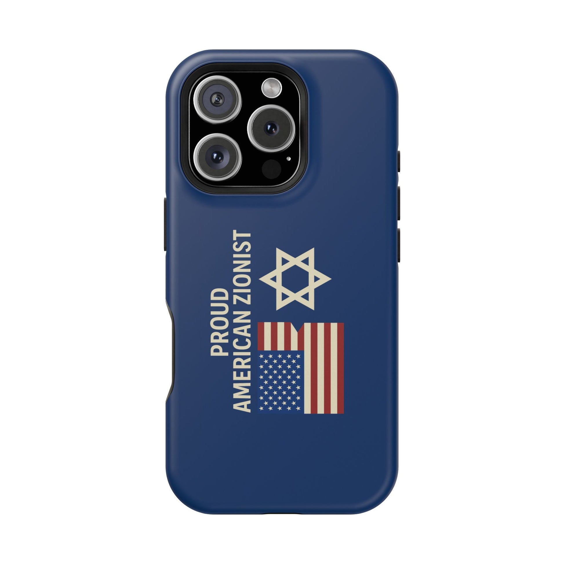 Blue Proud American Zionist Magnetic Tough Cases - American Zionist
