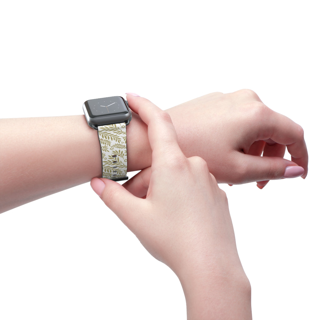 Olive Bloom Watch Band - American Zionist