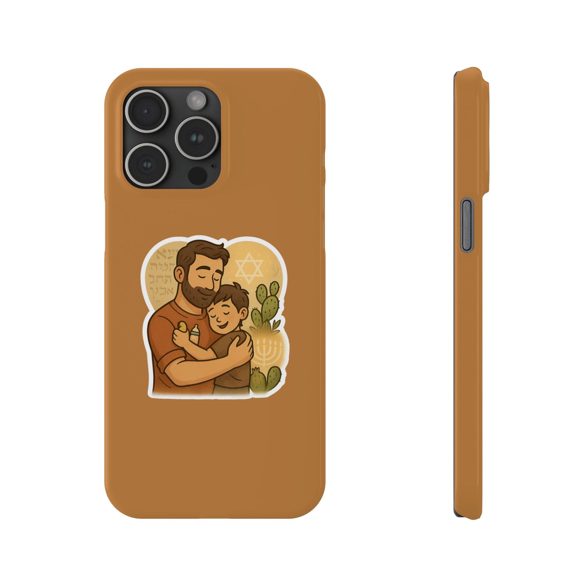 Dad Love Slim Phone Cases - American Zionist