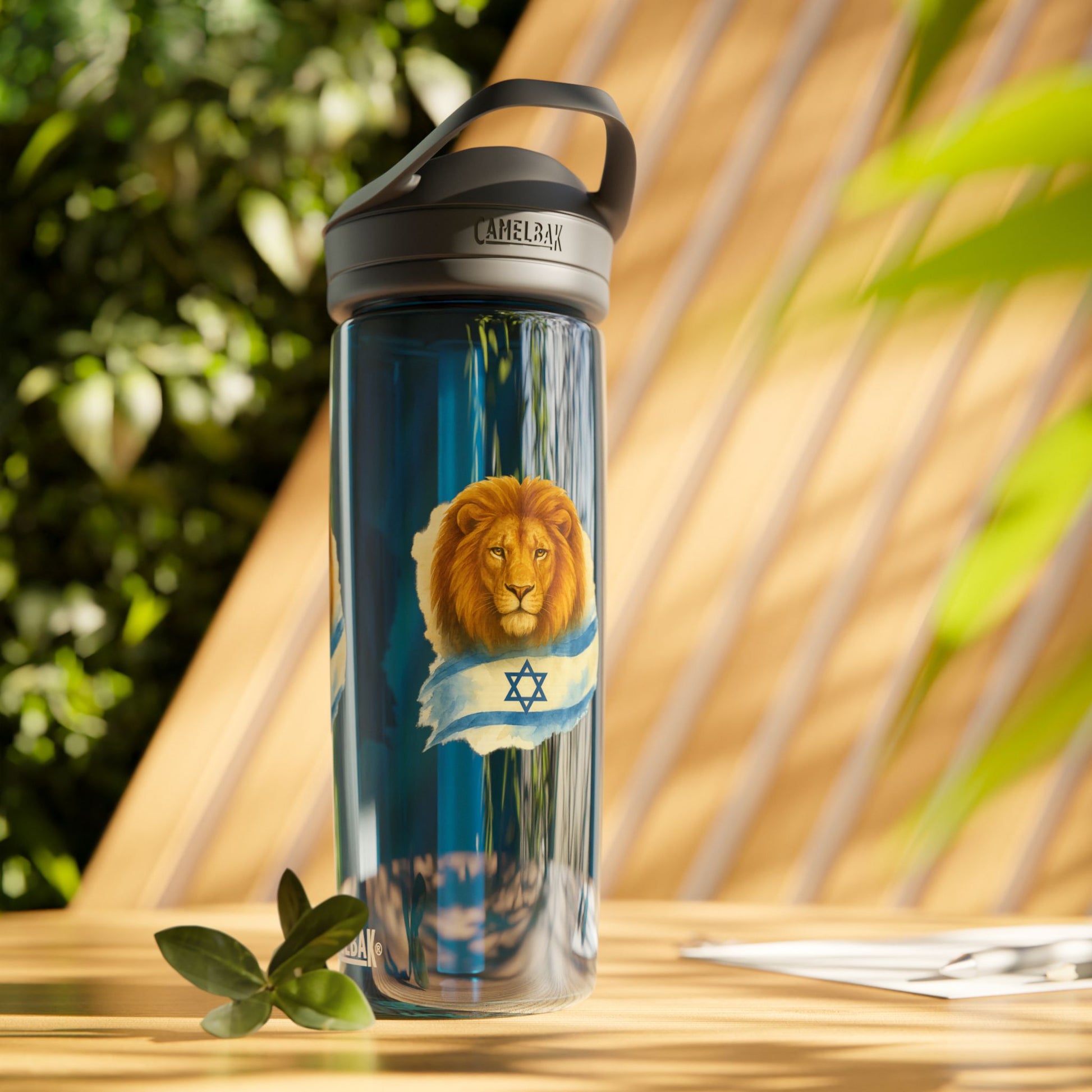 Lion Of Israel Water Bottle, 20oz\25oz - American Zionist