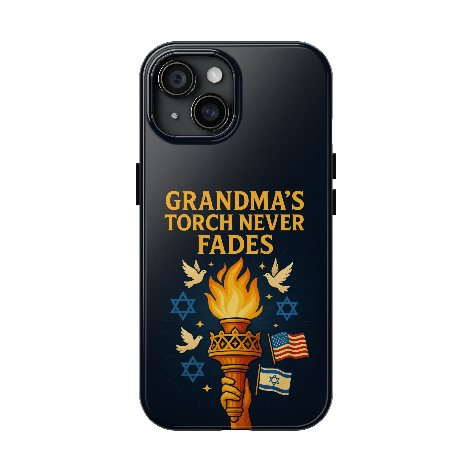 Grandmas Touch Tough Phone Cases - American Zionist