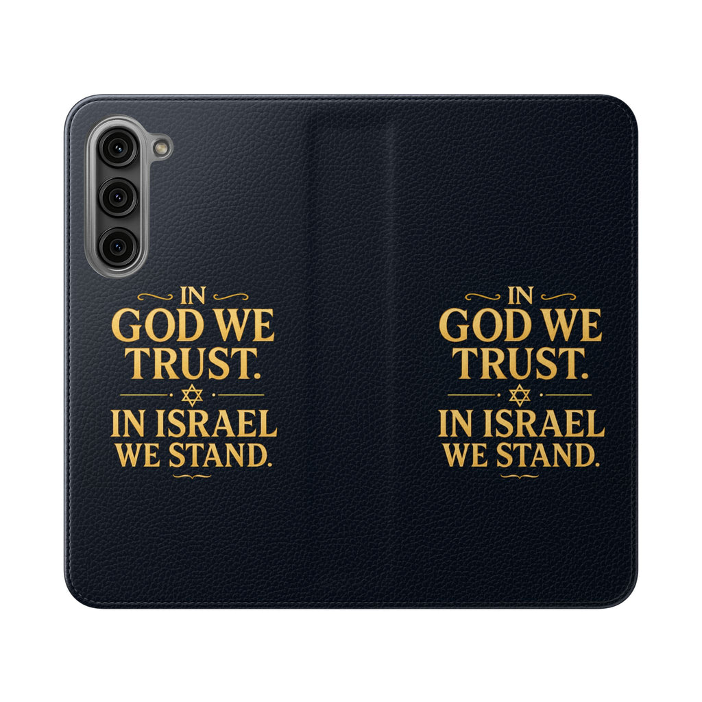 In God With Israel Flip Cases - American Zionist