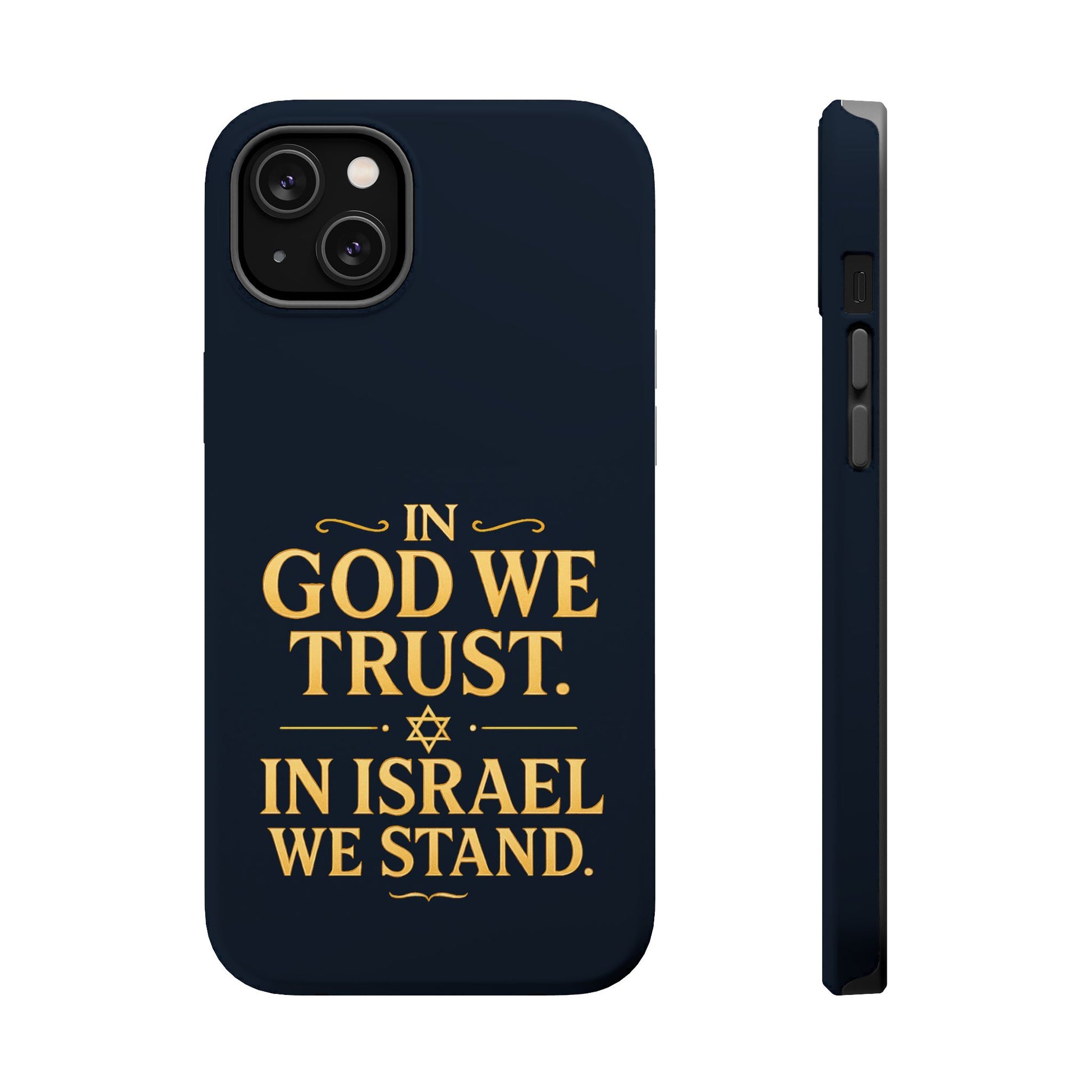In God With Israel Magnetic Tough Cases - American Zionist