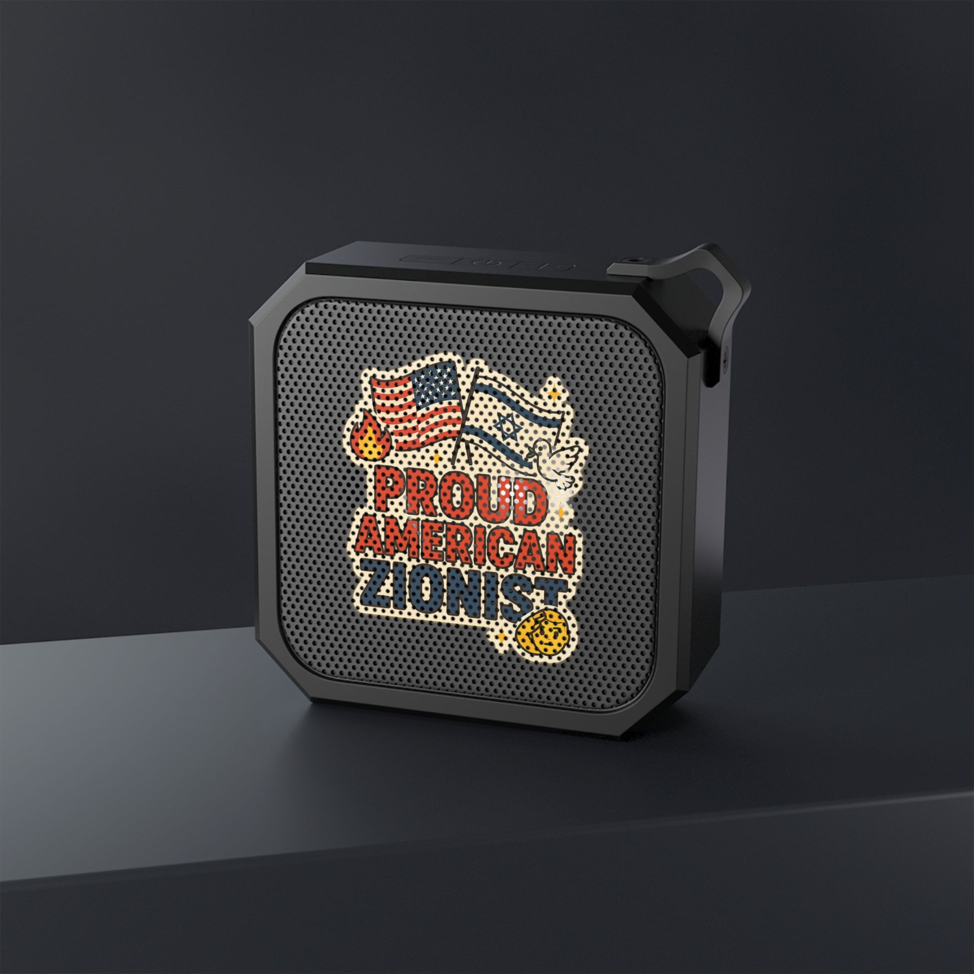 Proud American Zionist Energy Blackwater Outdoor Bluetooth Speaker - American Zionist