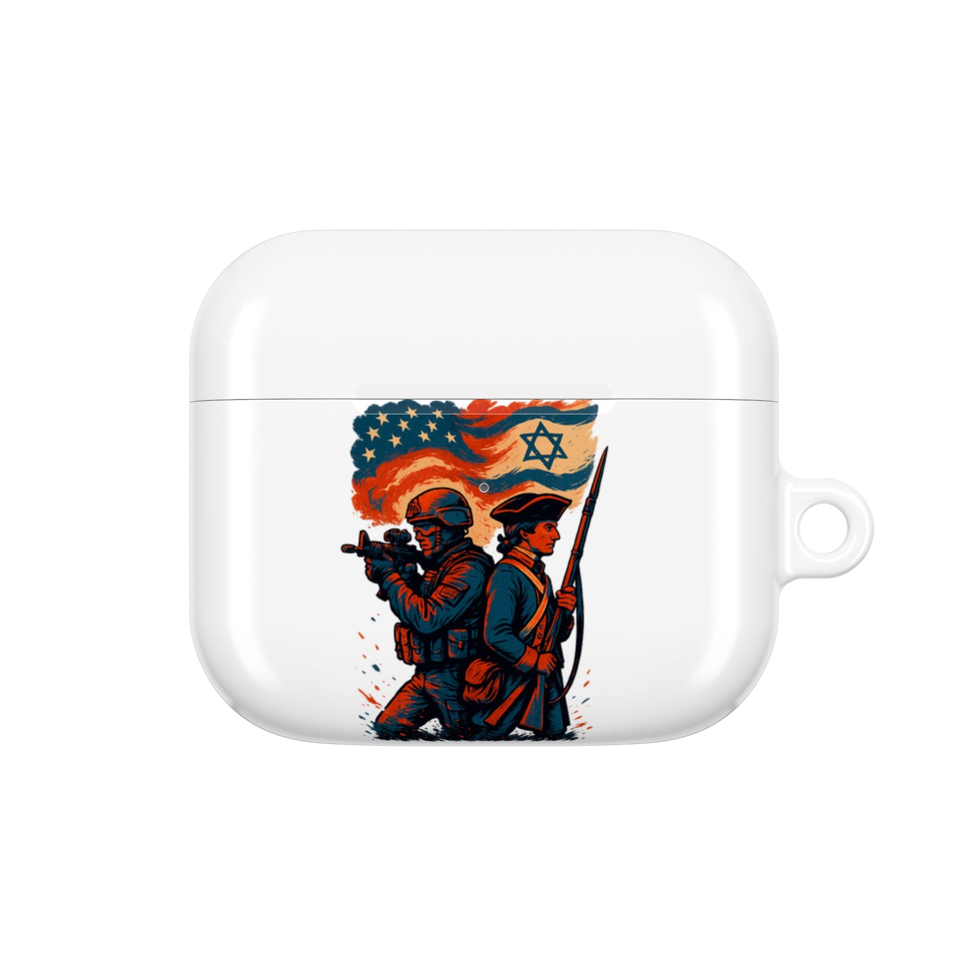 Defenders Across Generations AirPod Cases - American Zionist