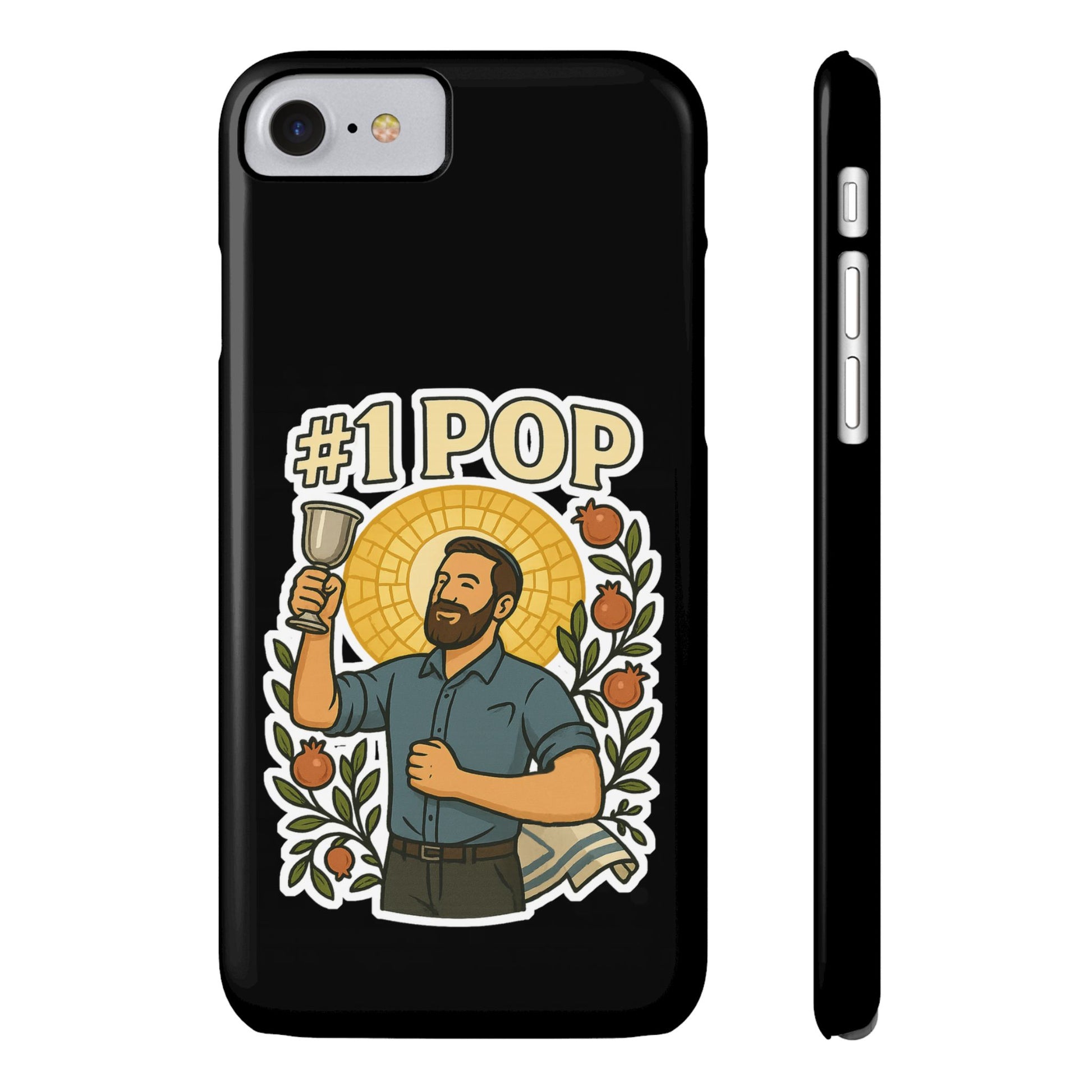 1 Pop Slim Phone Cases - American Zionist