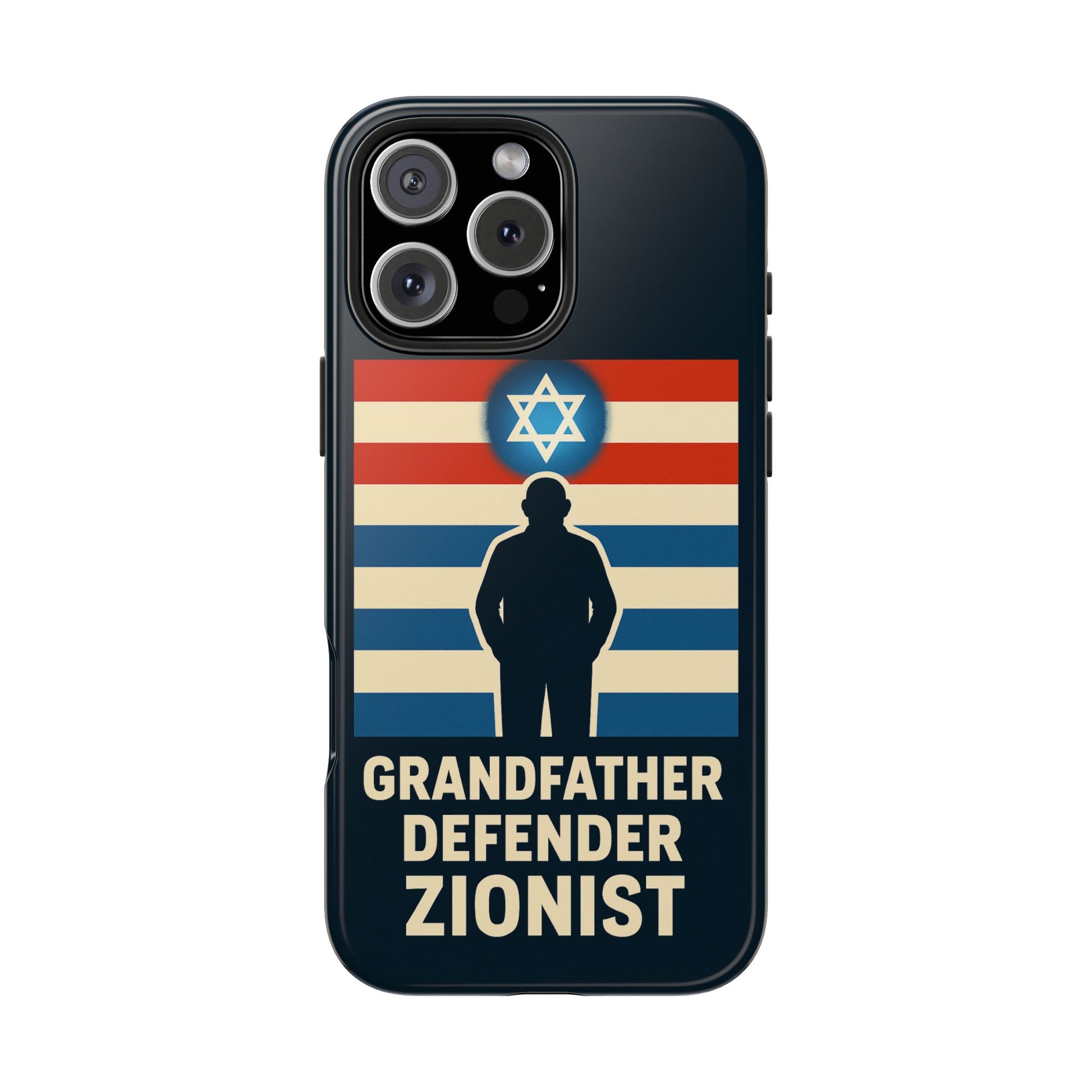 Grandfather Zionist Tough Phone Cases - American Zionist