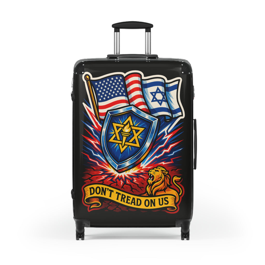 Don't Tread on Us Suitcase - American Zionist