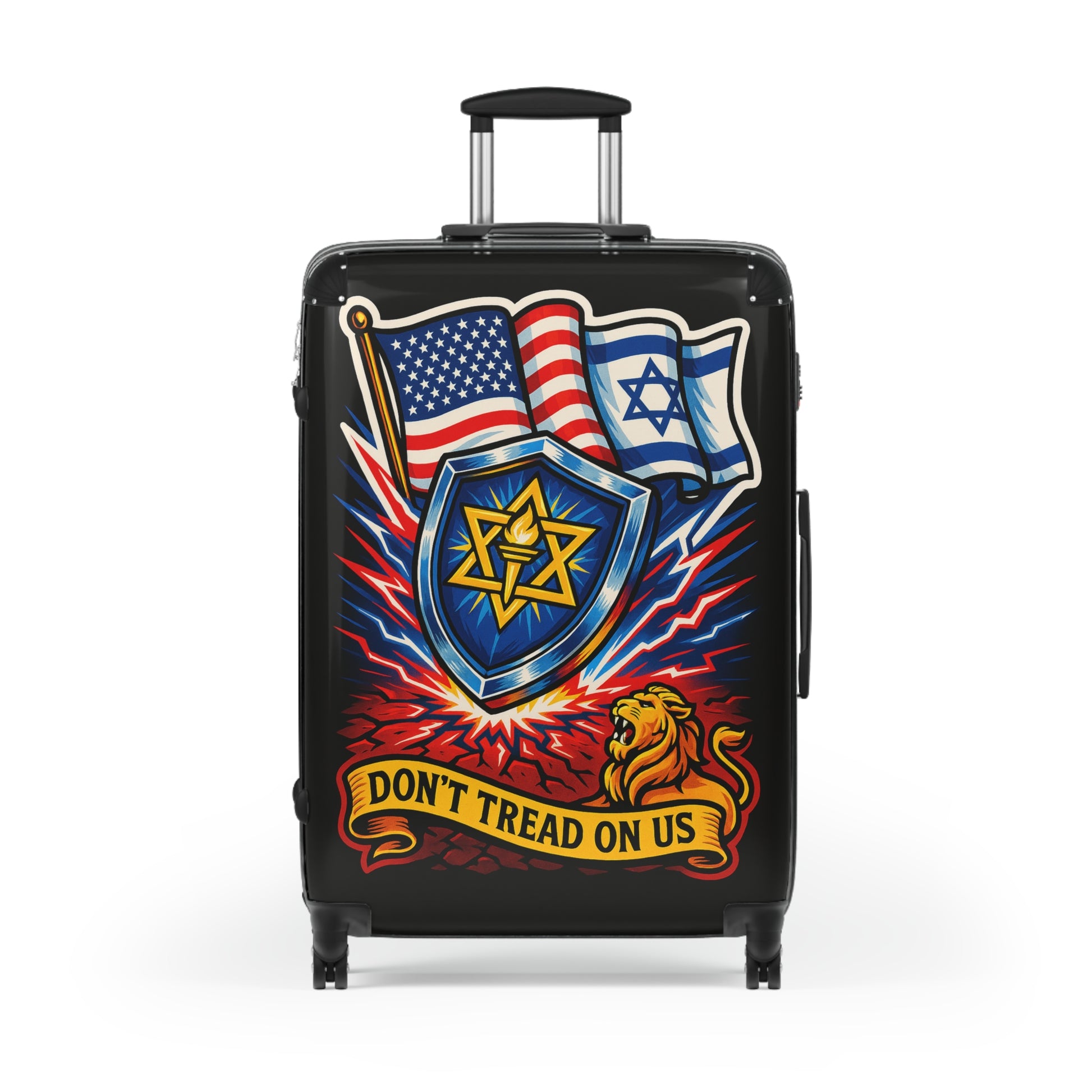 Don't Tread on Us Suitcase - American Zionist