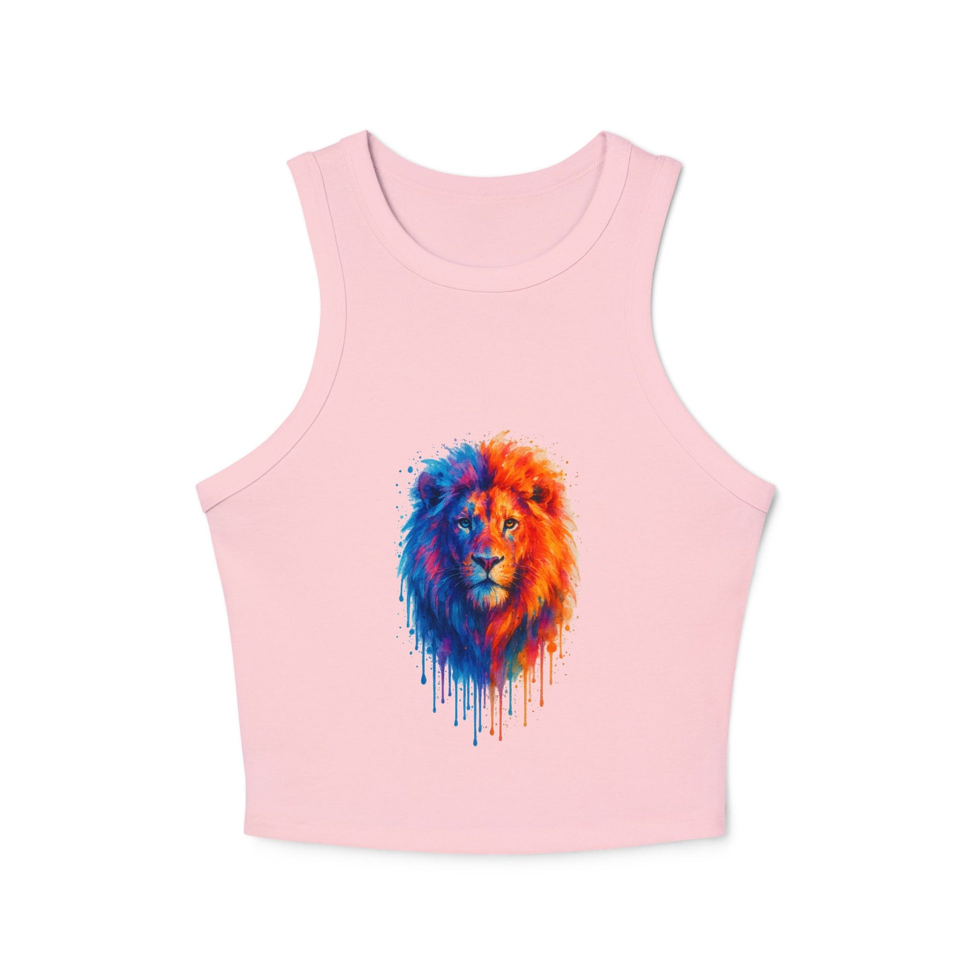 Judah Unleashed Women's Micro Rib Racer Tank Top - American Zionist