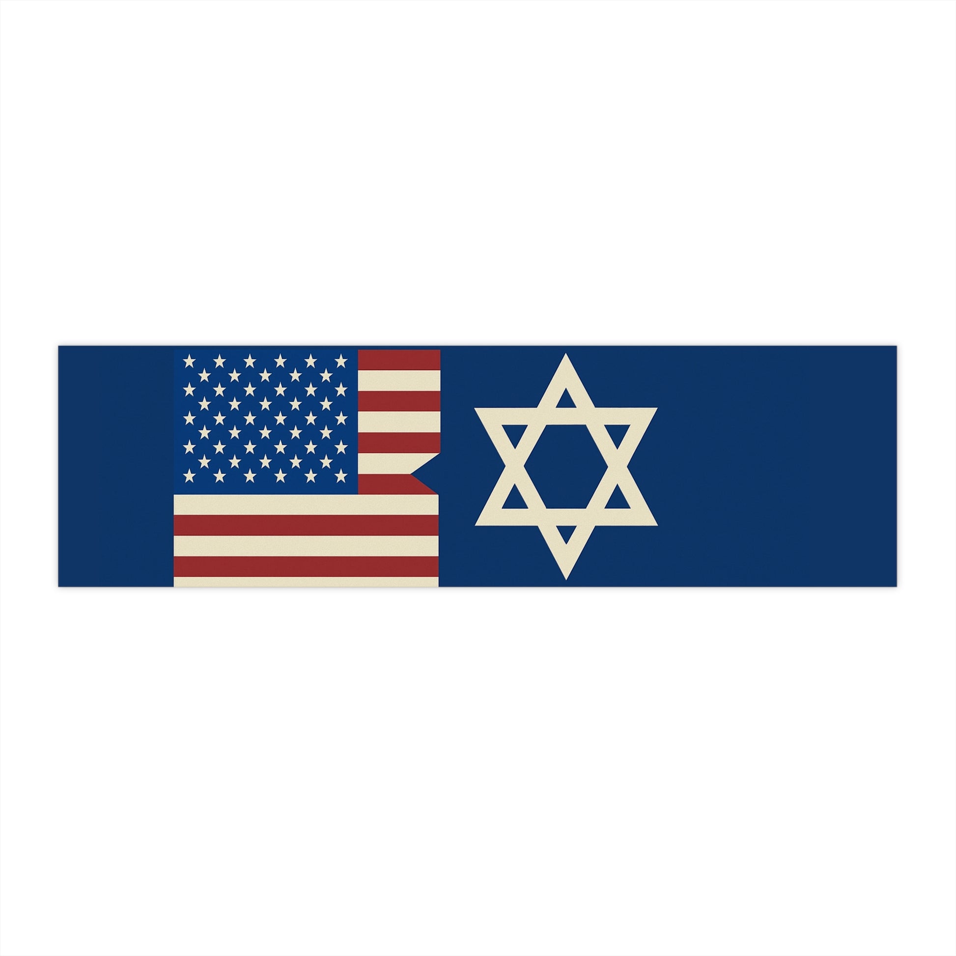 Blue Proud American Zionist Bumper Stickers - American Zionist