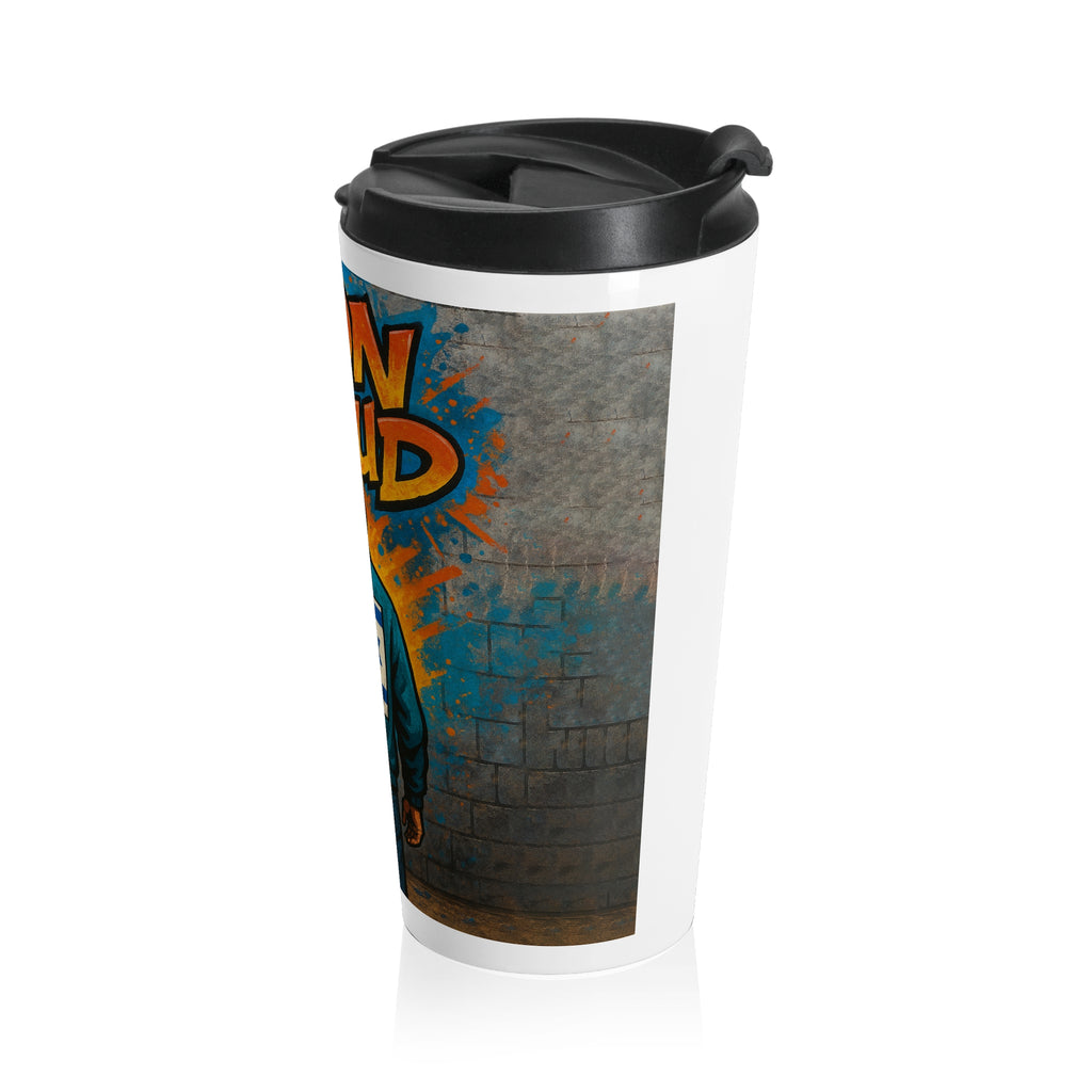 Zion Proud Stainless Steel Travel Mug - American Zionist