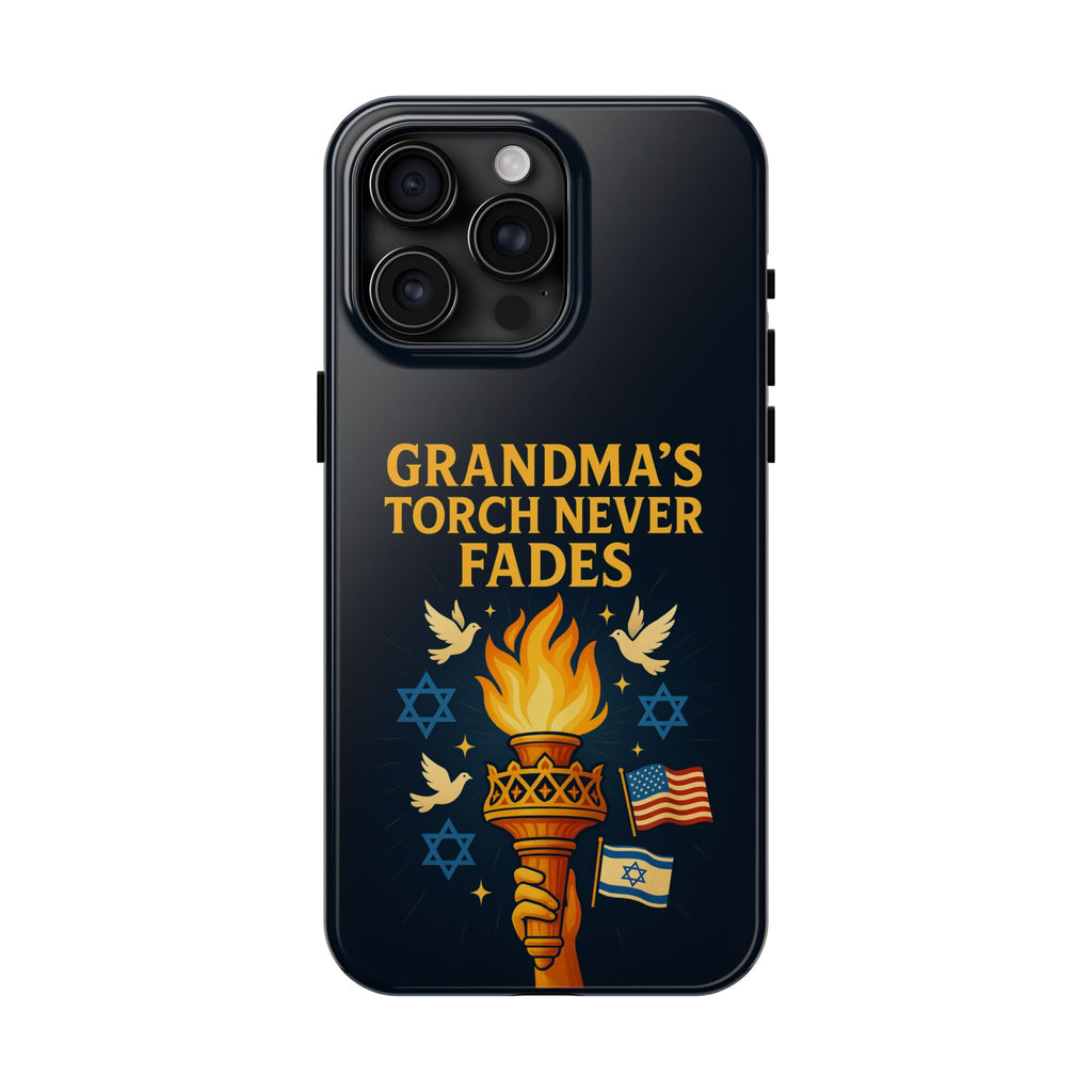 Grandmas Touch Tough Phone Cases - American Zionist