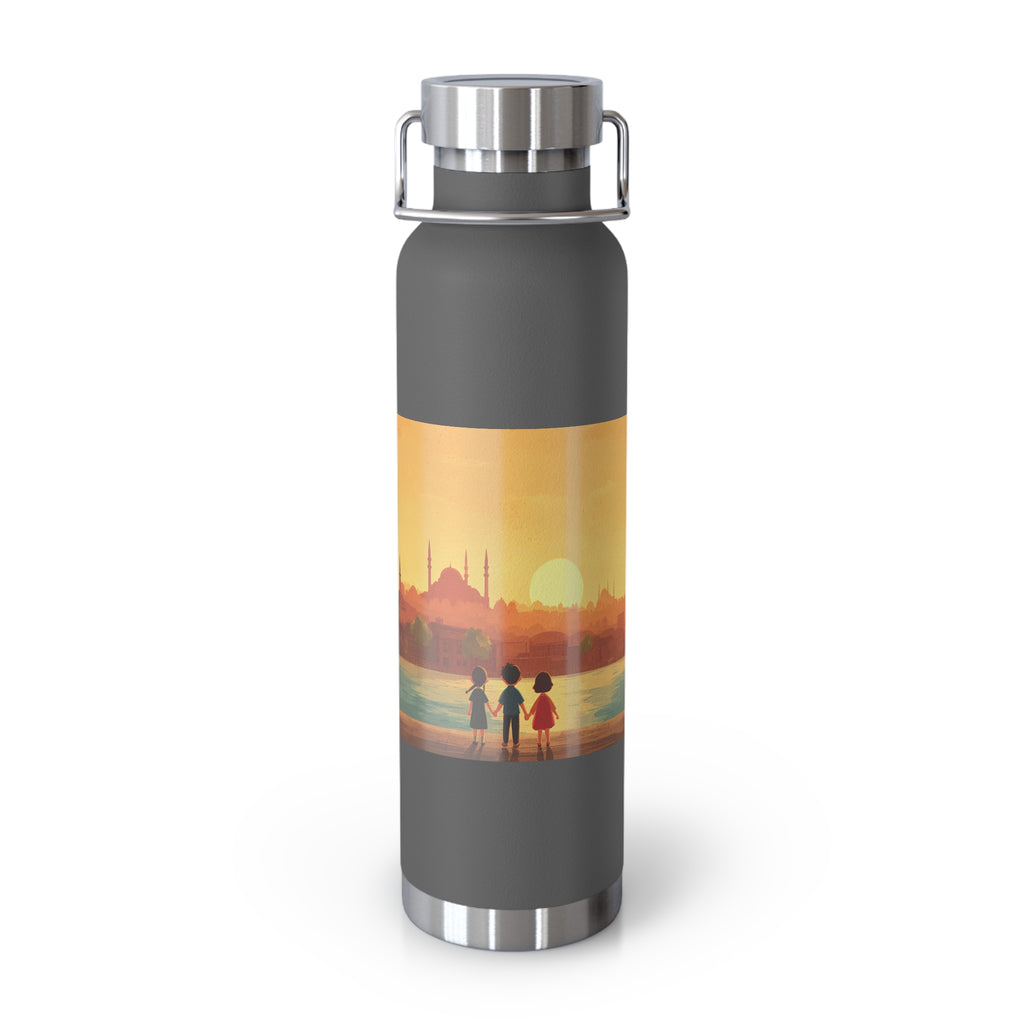 By the Bay Copper Vacuum Insulated Bottle, 22oz