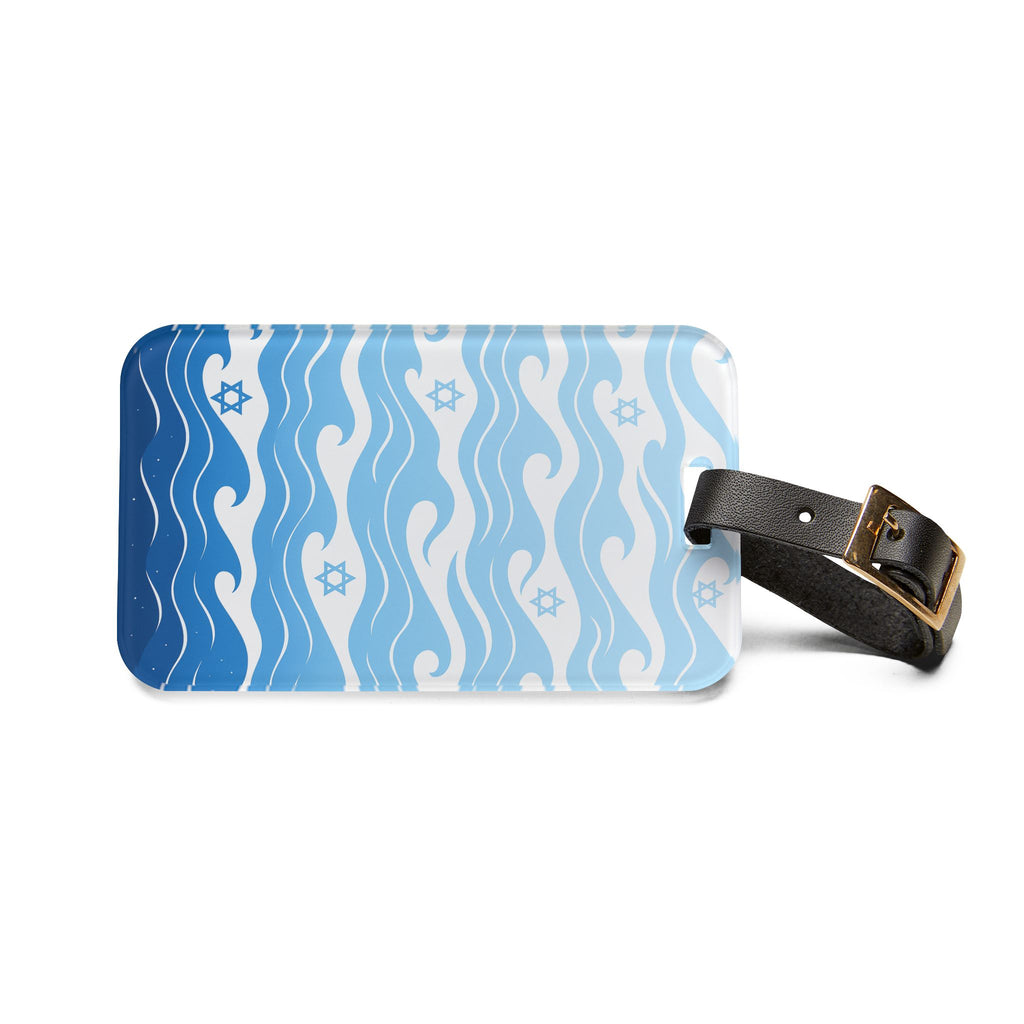 Waves Of The Land Luggage Tag - American Zionist