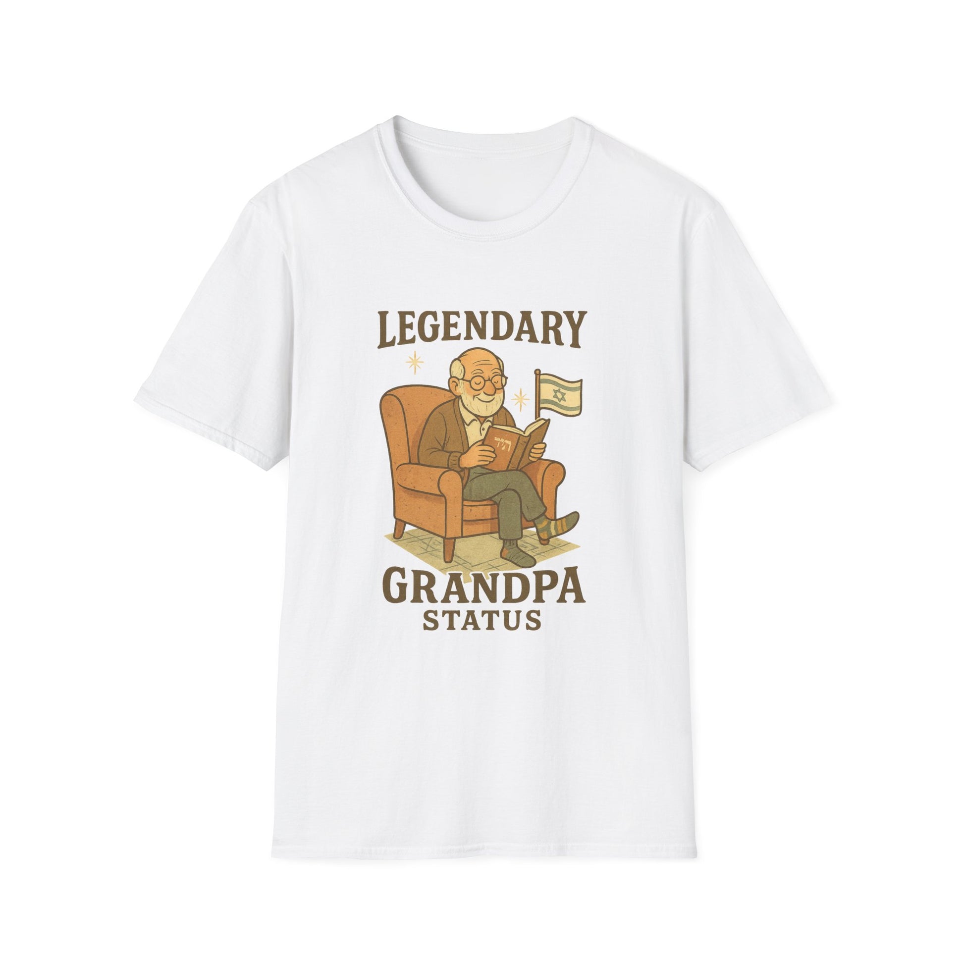 Legendary Grandpa Softstyle T-Shirt - American Zionist
