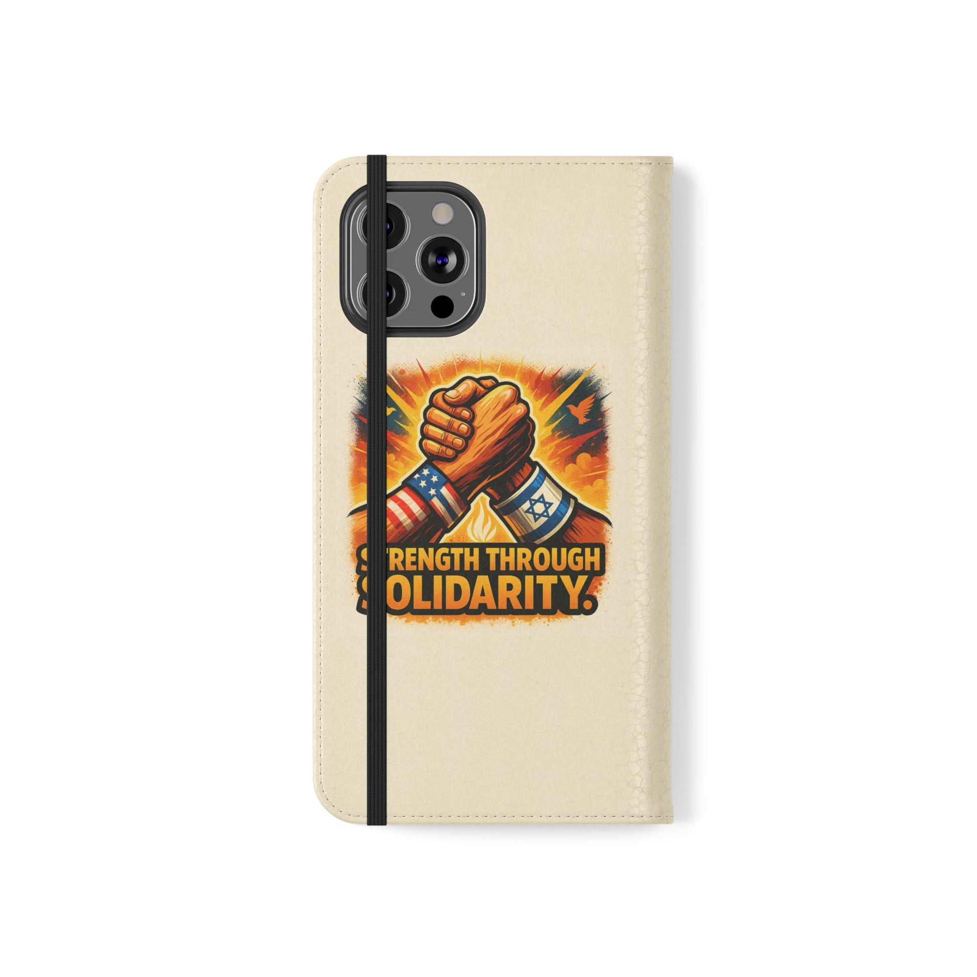 Strength Through Solidarity Flip Cases - American Zionist
