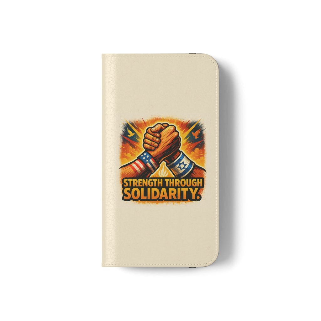 Strength Through Solidarity Flip Cases - American Zionist