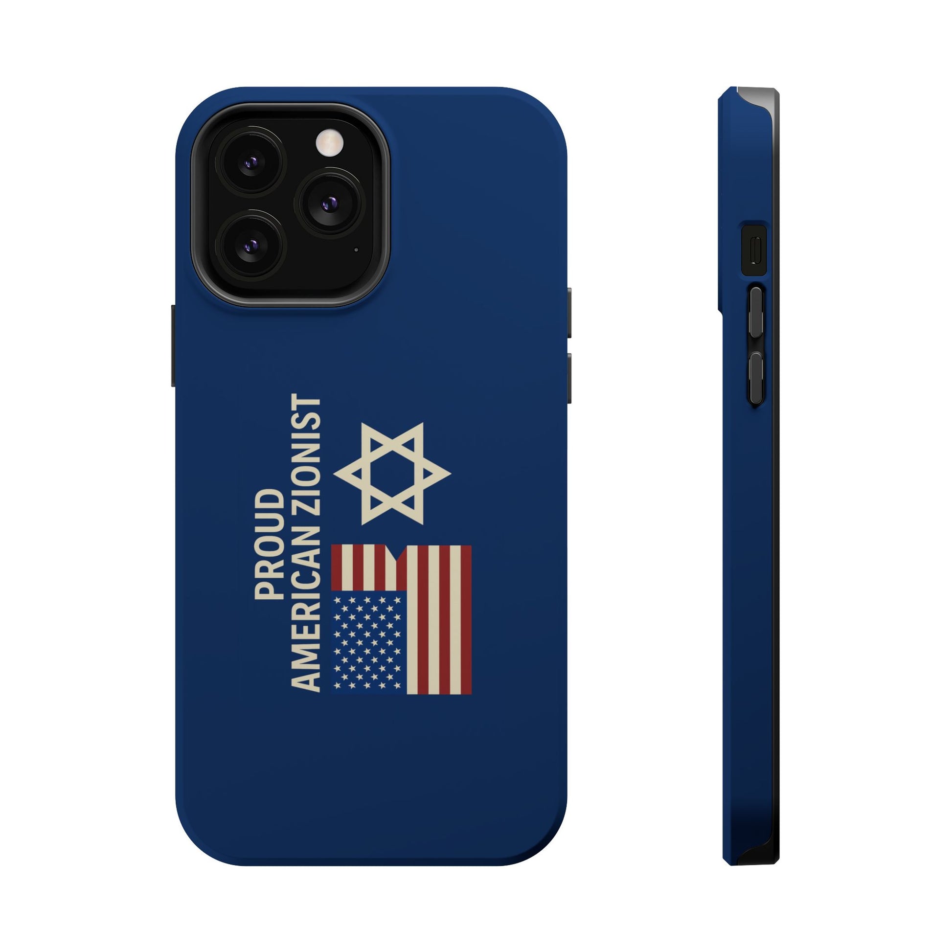 Blue Proud American Zionist Magnetic Tough Cases - American Zionist
