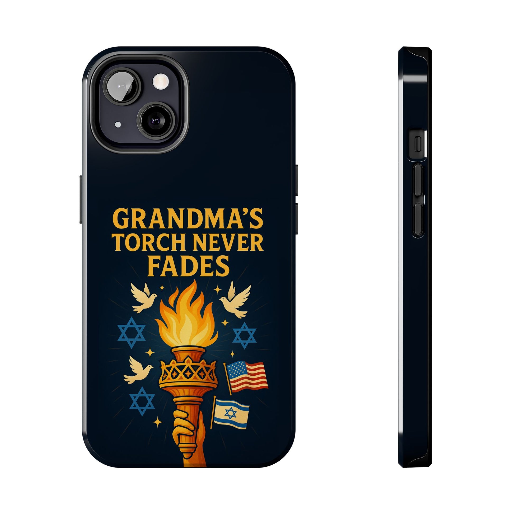 Grandmas Touch Tough Phone Cases - American Zionist