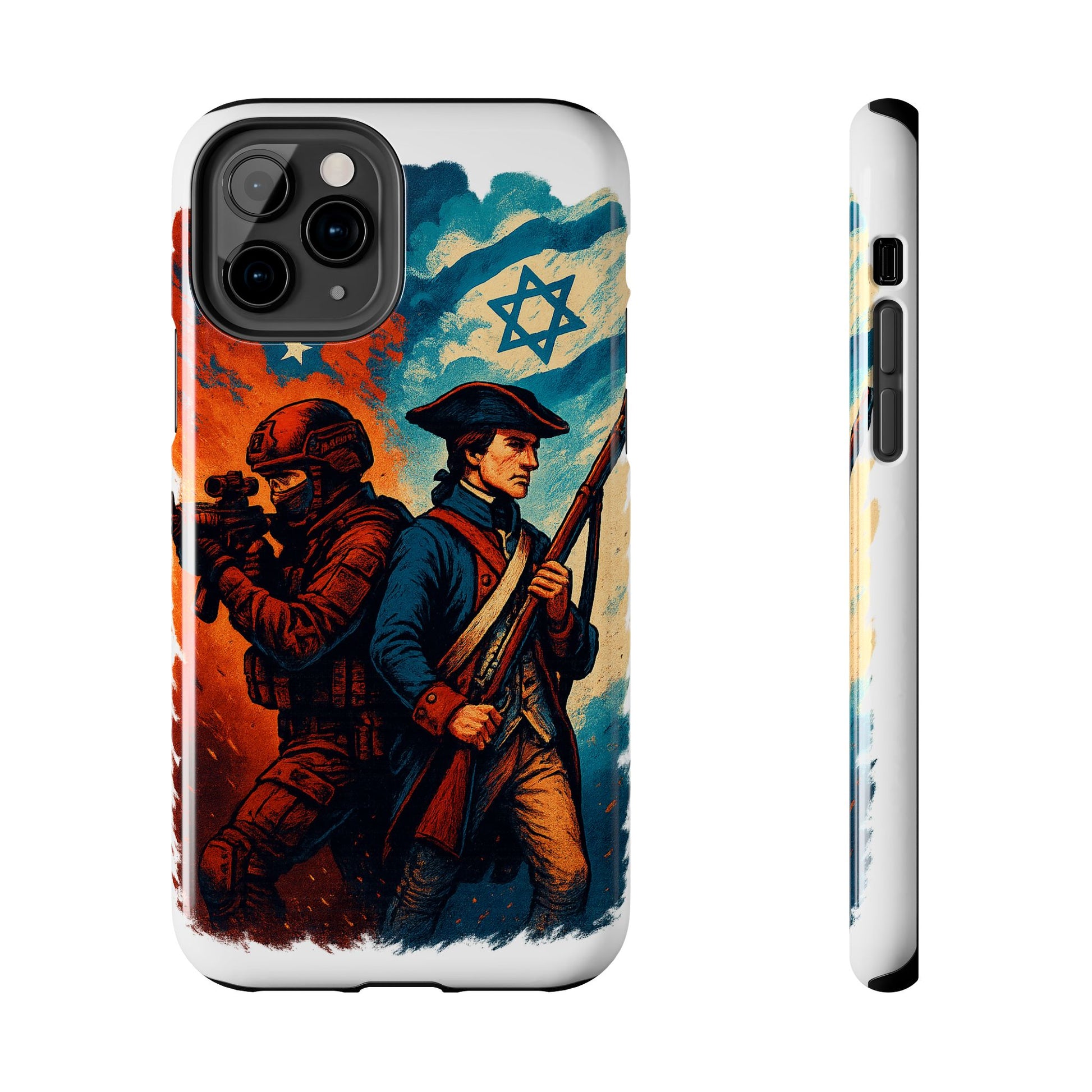 Defenders Across Generations Tough Phone Cases - American Zionist