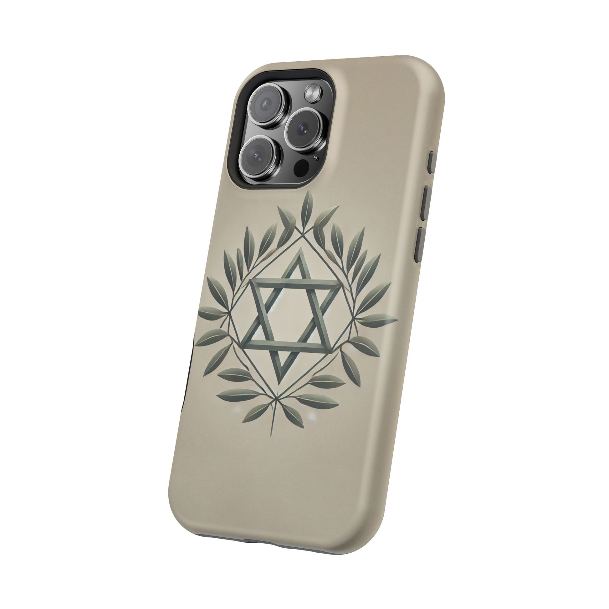 Olive and Star of David Magnetic Tough Cases - American Zionist