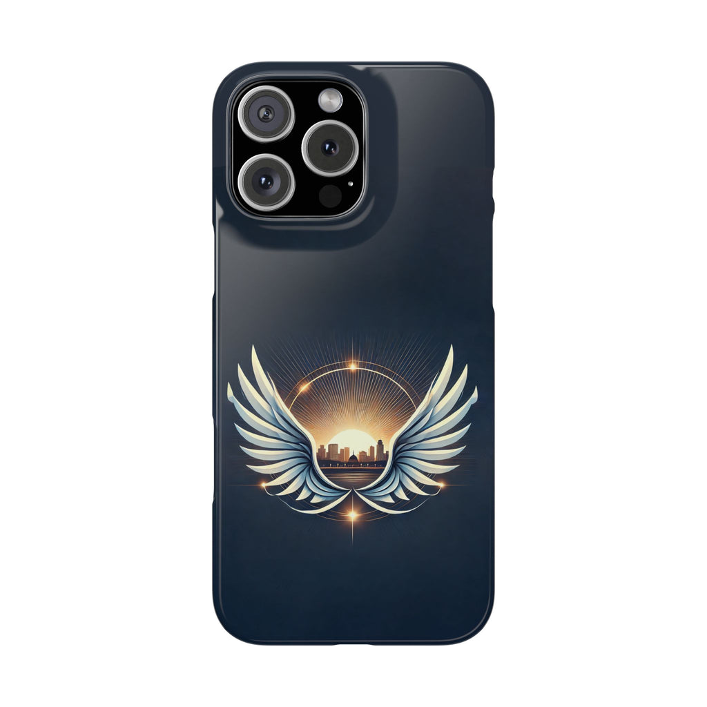 Sunrise Wings Slim Phone Cases - American Zionist