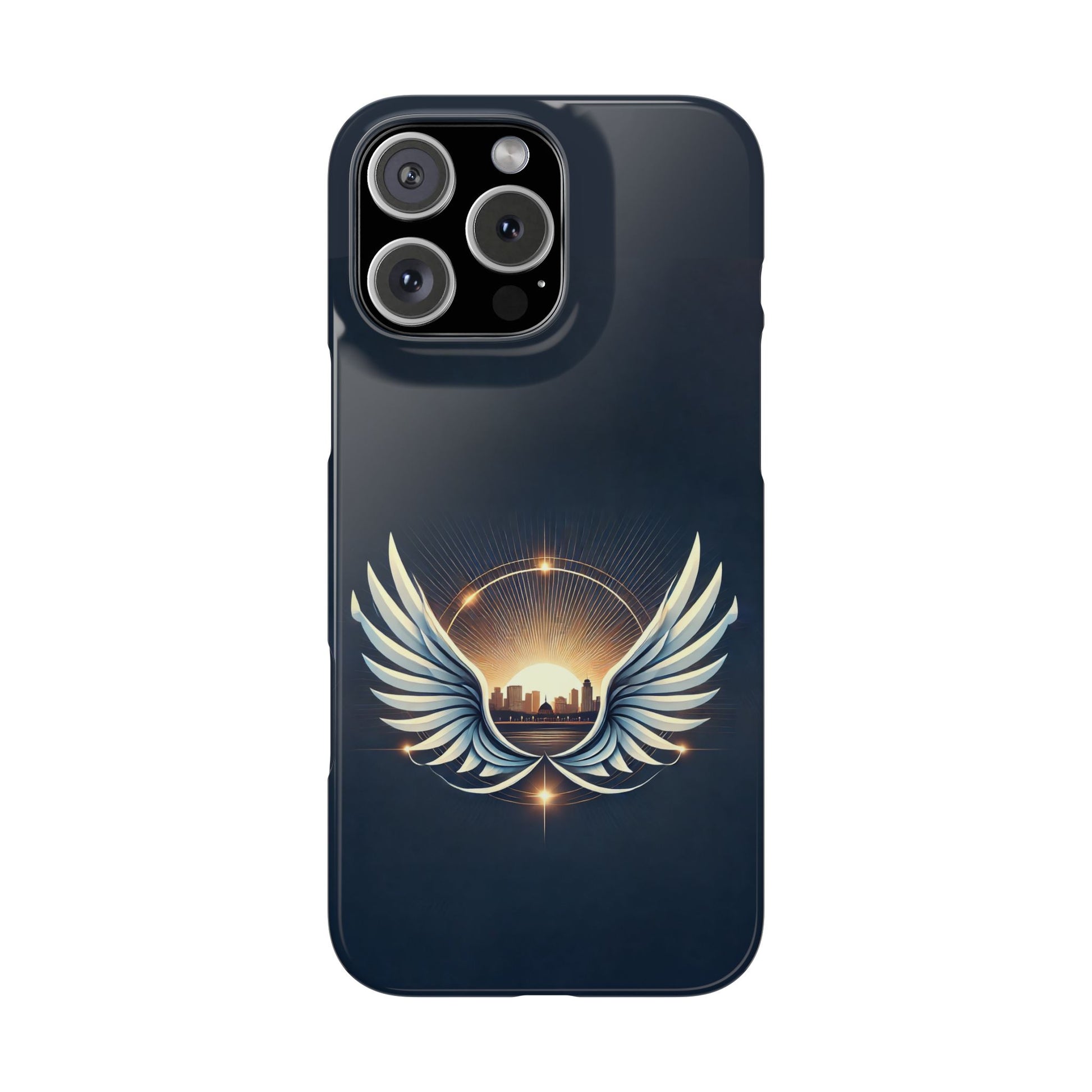 Sunrise Wings Slim Phone Cases - American Zionist