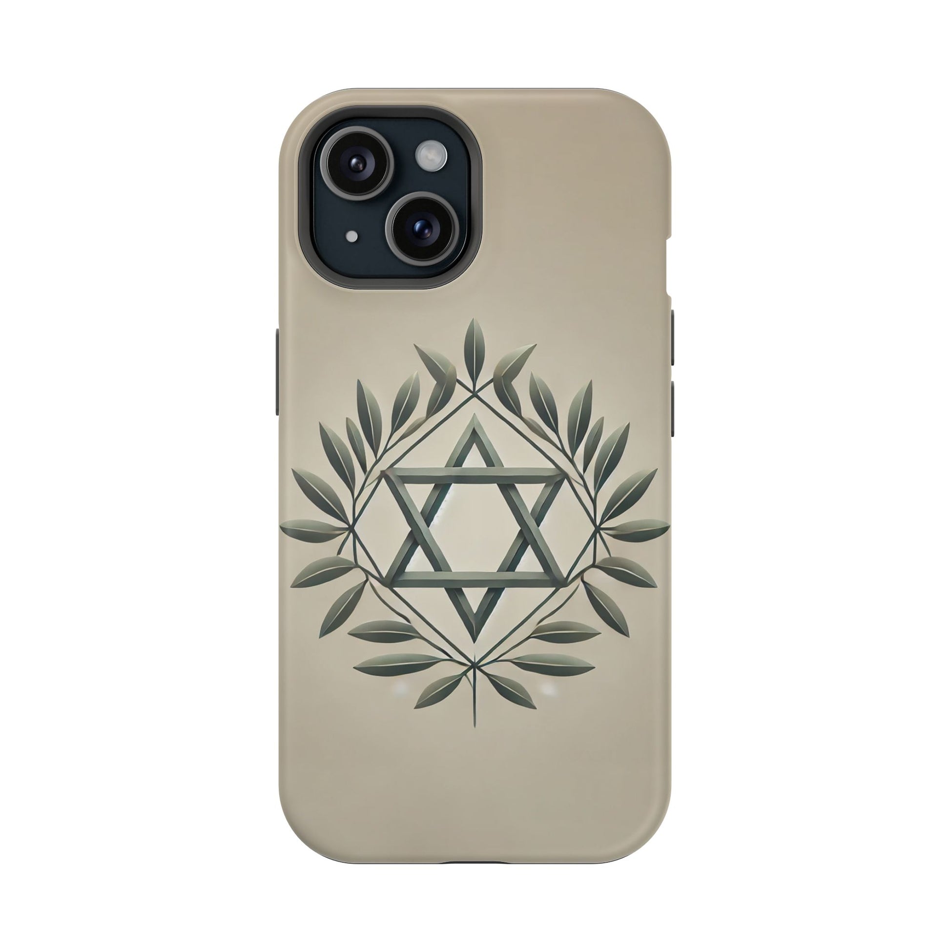 Olive and Star of David Magnetic Tough Cases - American Zionist