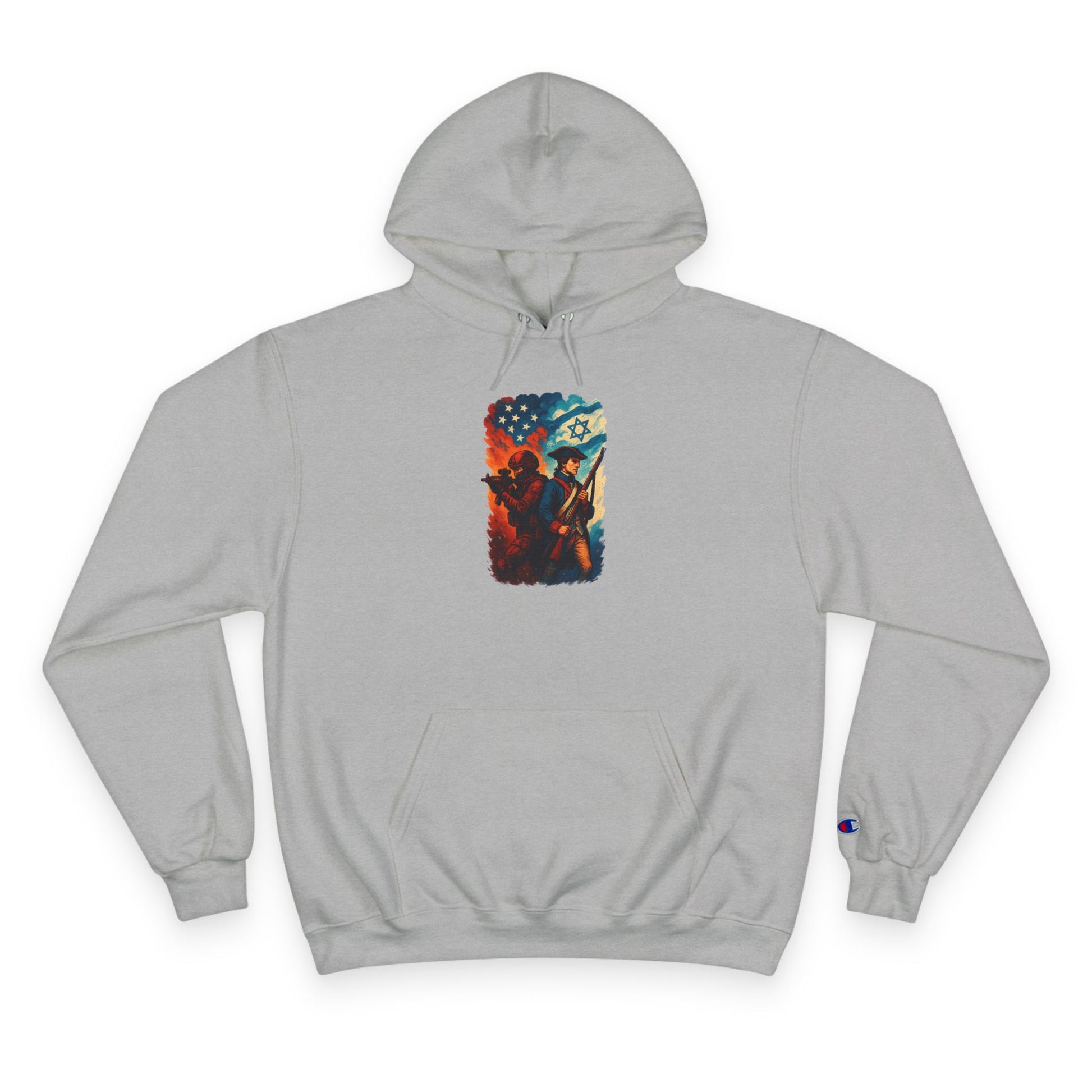 Defenders Across Generations Champion Hoodie - American Zionist