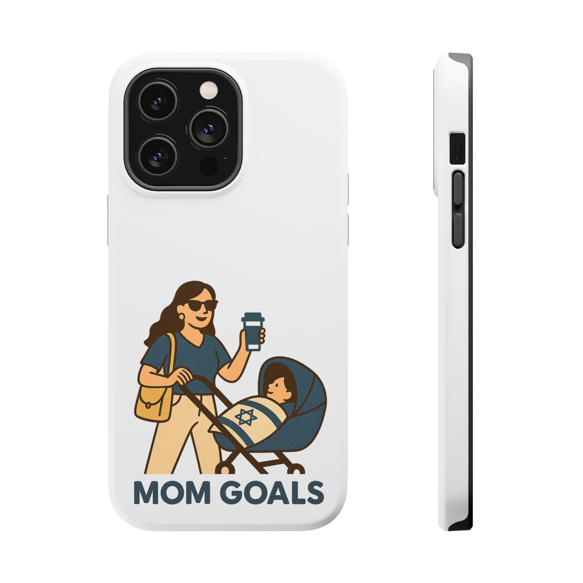 Mom Goals Magnetic Tough Cases - American Zionist